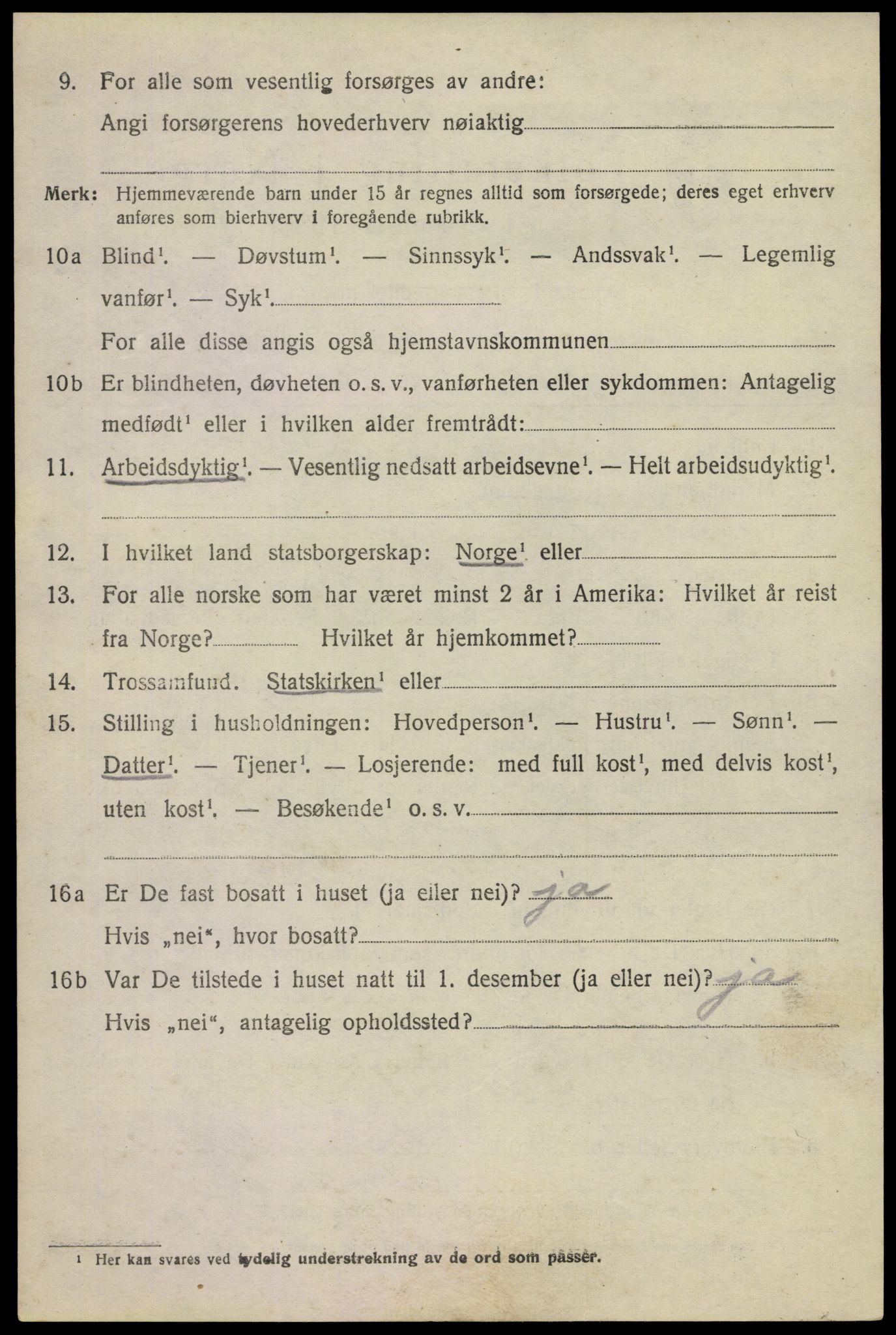 SAKO, 1920 census for Ytre Sandsvær, 1920, p. 2659