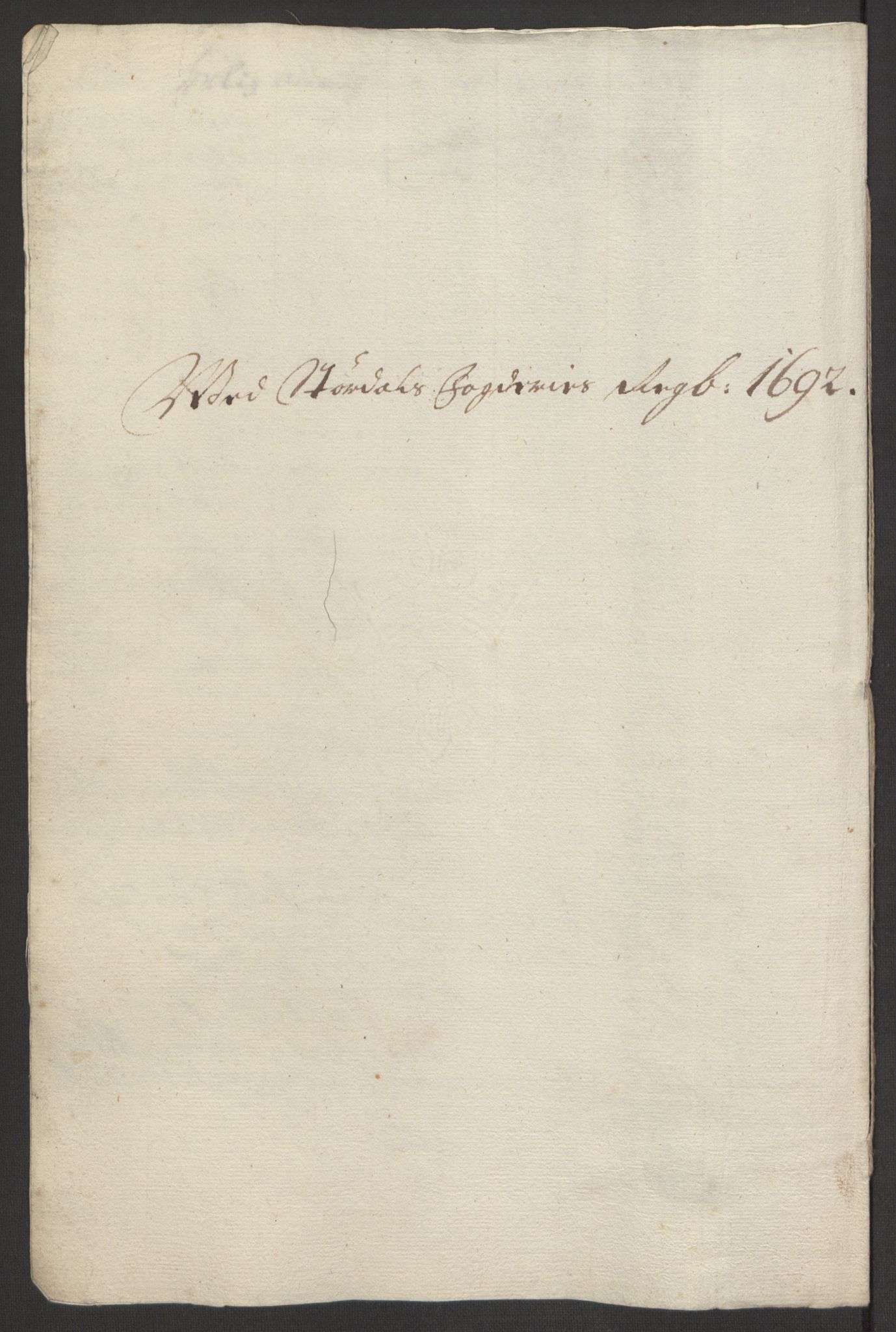 Rentekammeret inntil 1814, Reviderte regnskaper, Fogderegnskap, RA/EA-4092/R62/L4185: Fogderegnskap Stjørdal og Verdal, 1692, p. 101
