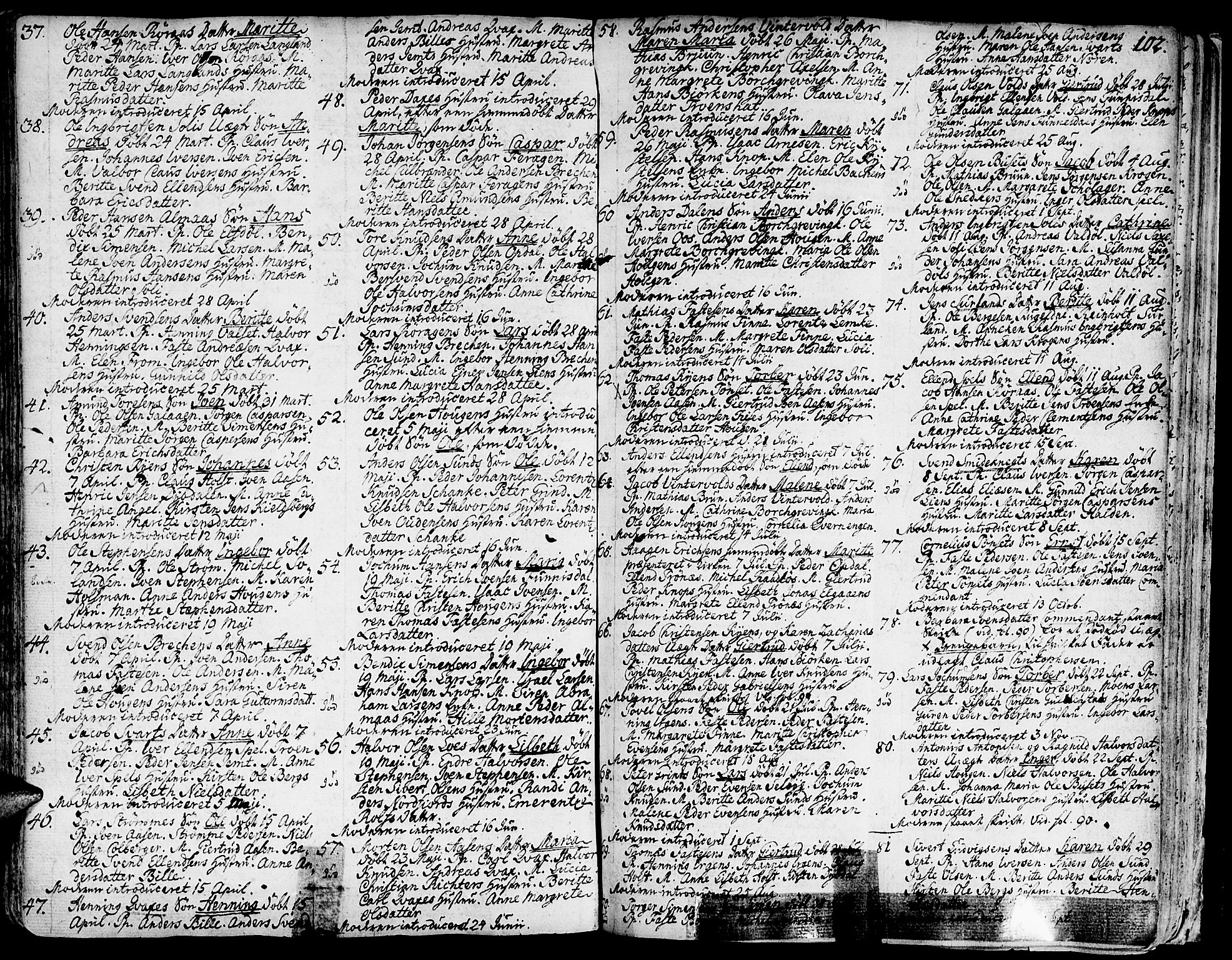 Ministerialprotokoller, klokkerbøker og fødselsregistre - Sør-Trøndelag, SAT/A-1456/681/L0925: Parish register (official) no. 681A03, 1727-1766, p. 102