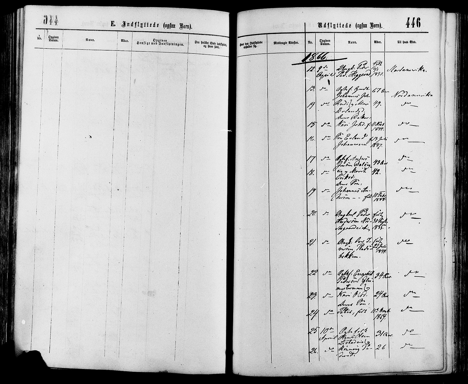 Sør-Fron prestekontor, SAH/PREST-010/H/Ha/Haa/L0002: Parish register (official) no. 2, 1864-1880, p. 446