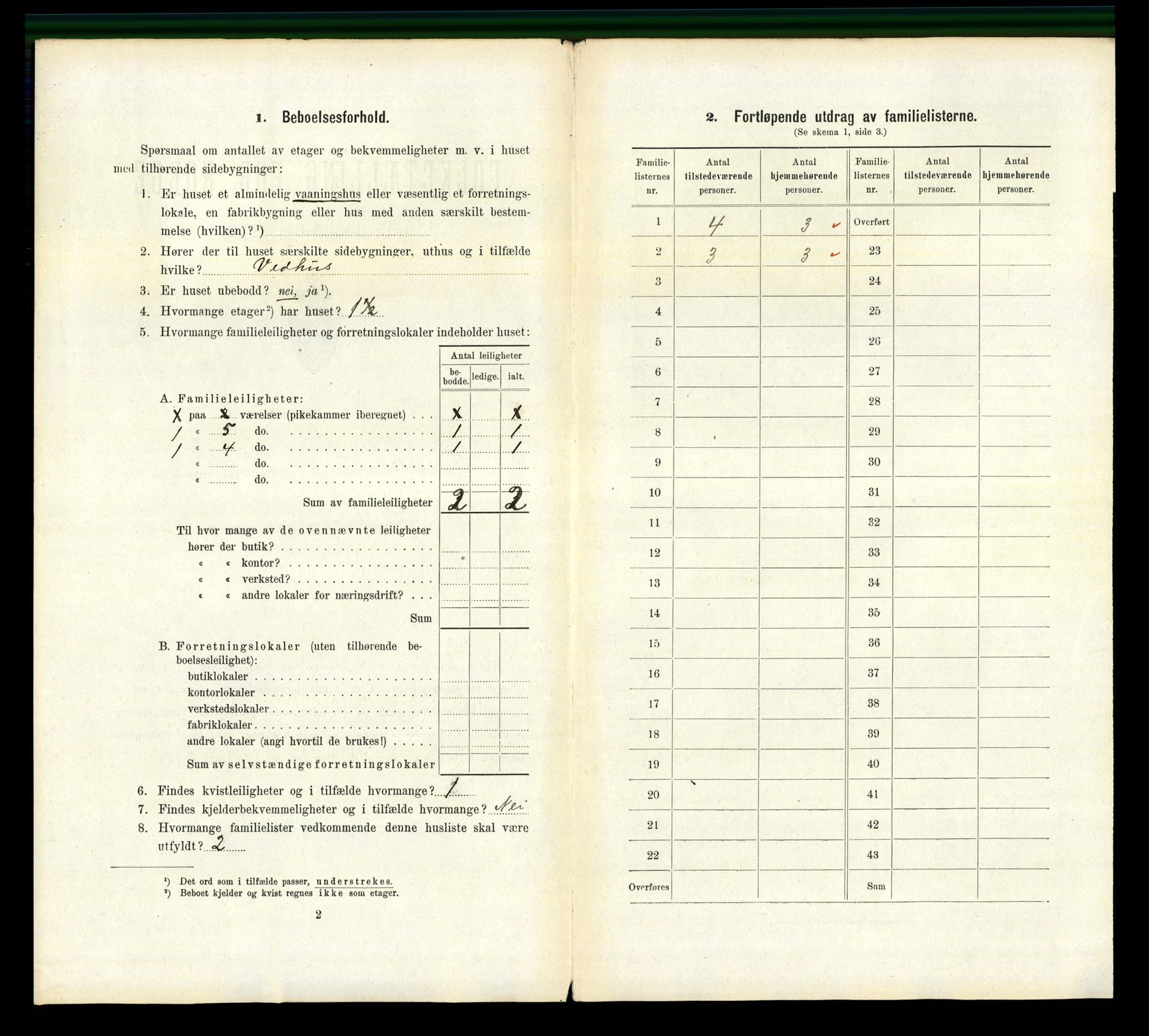 RA, 1910 census for Sandnes, 1910, p. 983