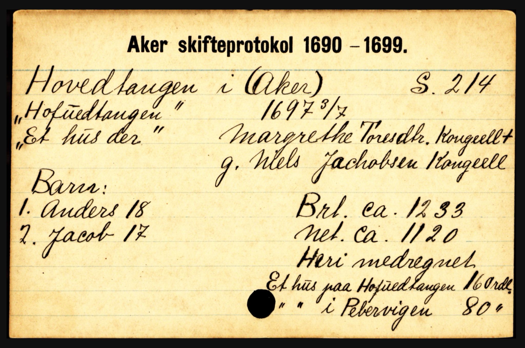 Aker sorenskriveri, AV/SAO-A-10895/H, 1656-1820, p. 2671