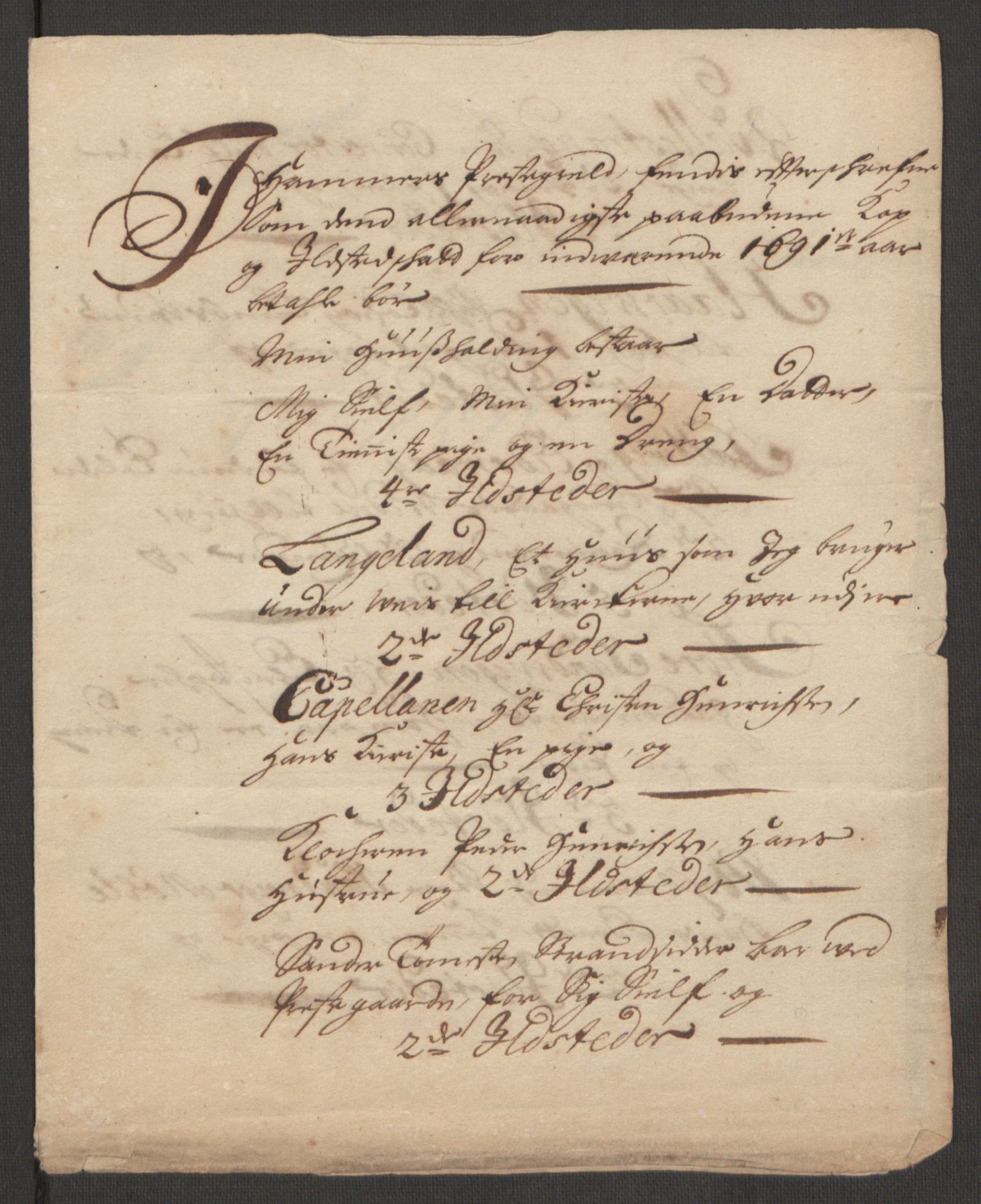 Rentekammeret inntil 1814, Reviderte regnskaper, Fogderegnskap, AV/RA-EA-4092/R51/L3181: Fogderegnskap Nordhordland og Voss, 1691-1692, p. 174