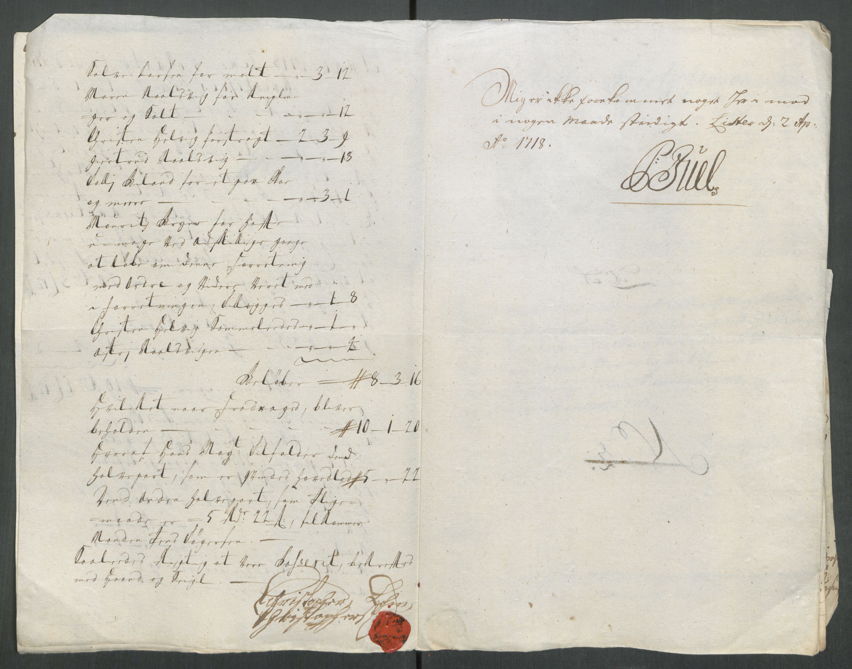 Rentekammeret inntil 1814, Reviderte regnskaper, Fogderegnskap, AV/RA-EA-4092/R43/L2561: Fogderegnskap Lista og Mandal, 1717, p. 196