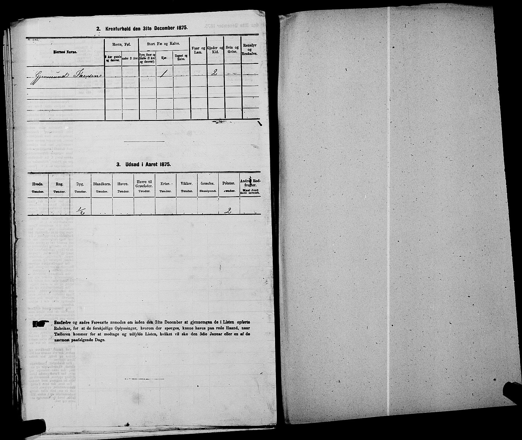 SAKO, 1875 census for 0832P Mo, 1875, p. 442