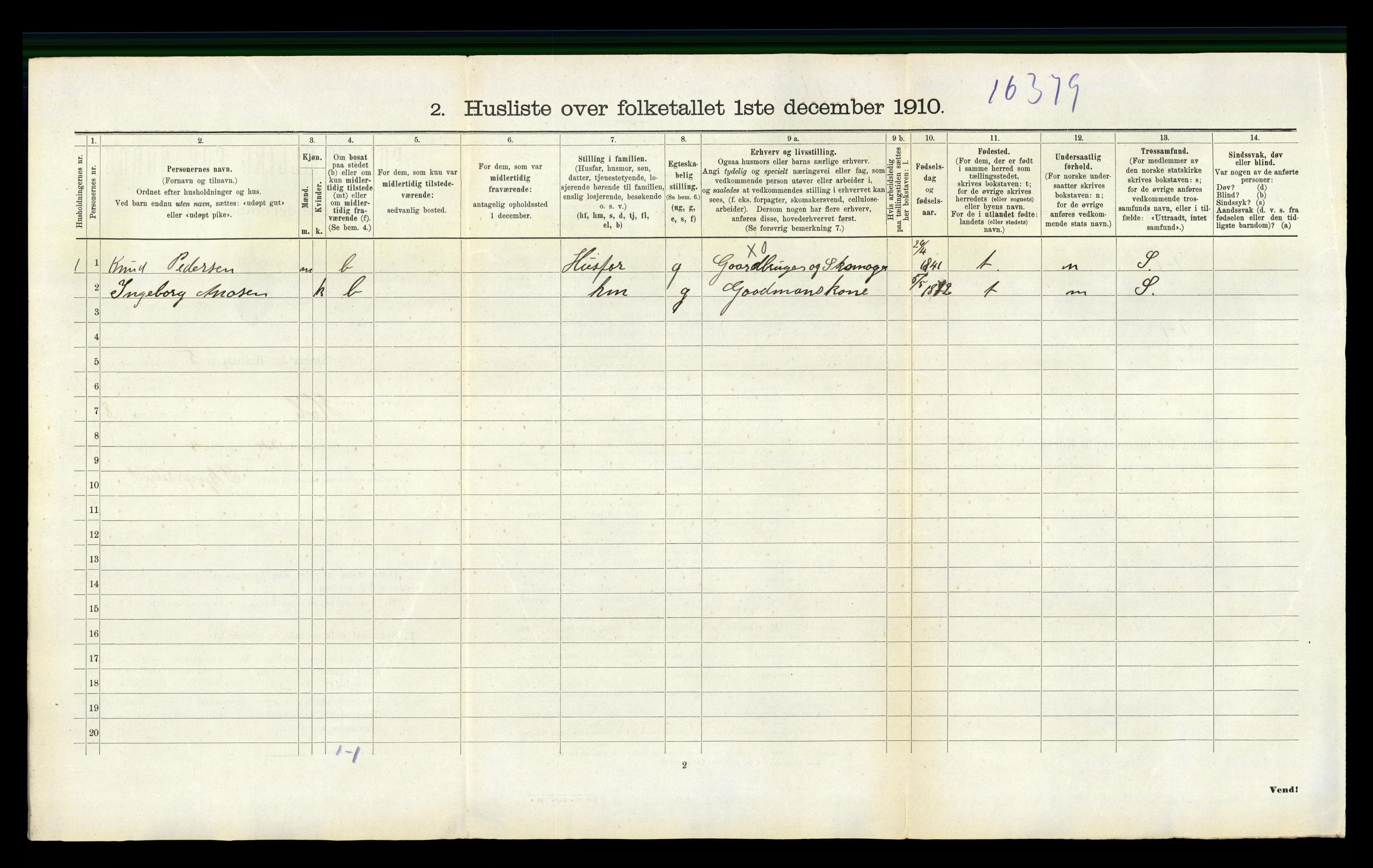 RA, 1910 census for Høle, 1910, p. 421