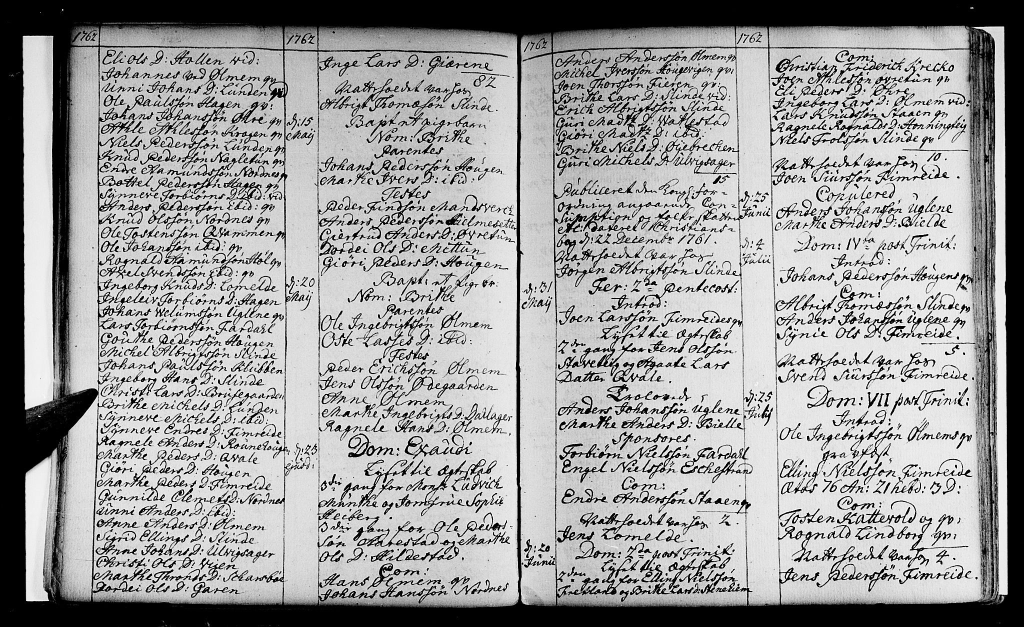 Sogndal sokneprestembete, AV/SAB-A-81301/H/Haa/Haaa/L0004: Parish register (official) no. A 4, 1747-1782