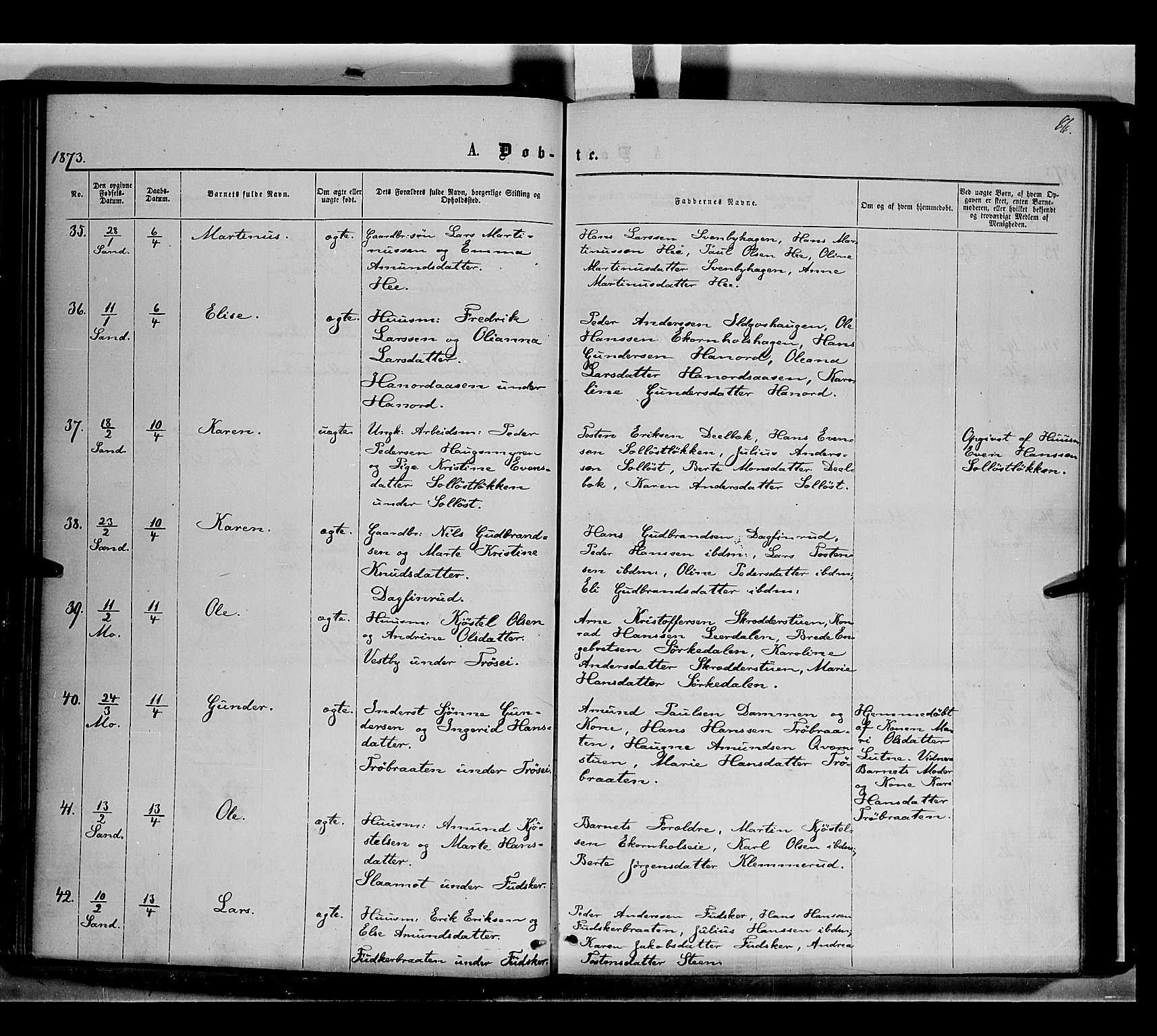 Nord-Odal prestekontor, AV/SAH-PREST-032/H/Ha/Haa/L0004: Parish register (official) no. 4, 1866-1873, p. 86