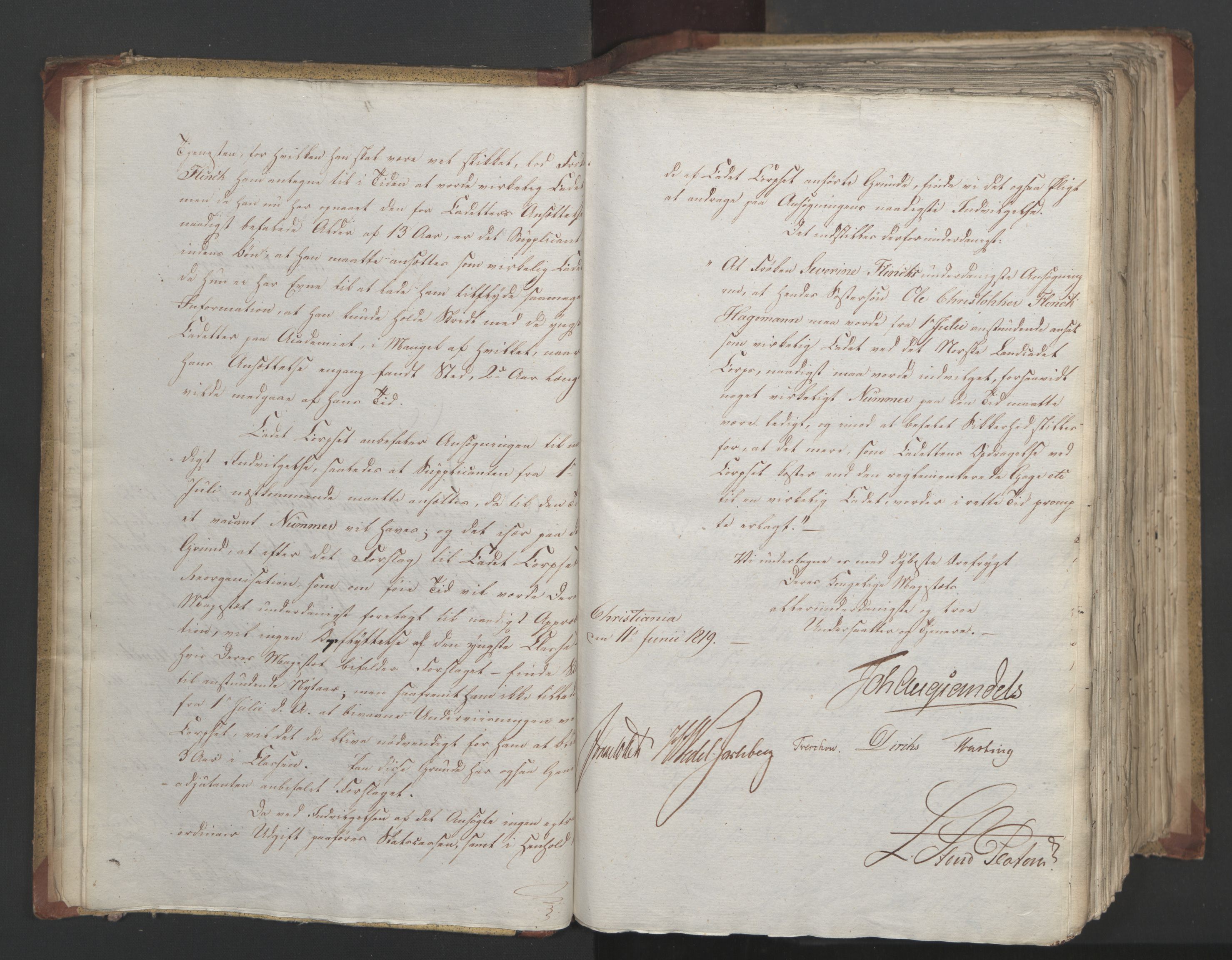 Statsrådsavdelingen i Stockholm, AV/RA-S-1003/D/Da/L0019: Regjeringsinnstillinger nr. 3856-4052, 1819, p. 14