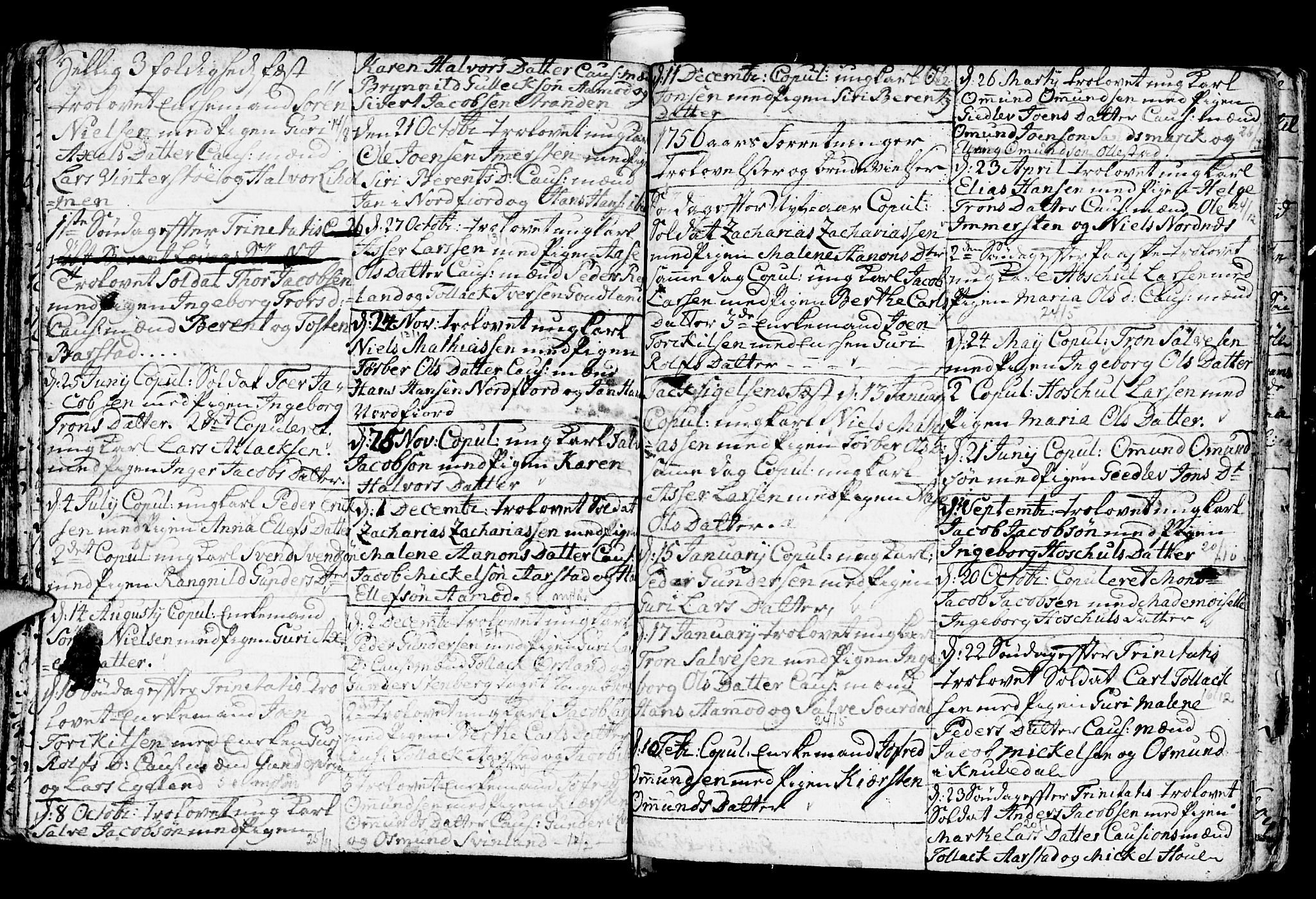 Sokndal sokneprestkontor, AV/SAST-A-101808: Parish register (official) no. A 3, 1740-1806