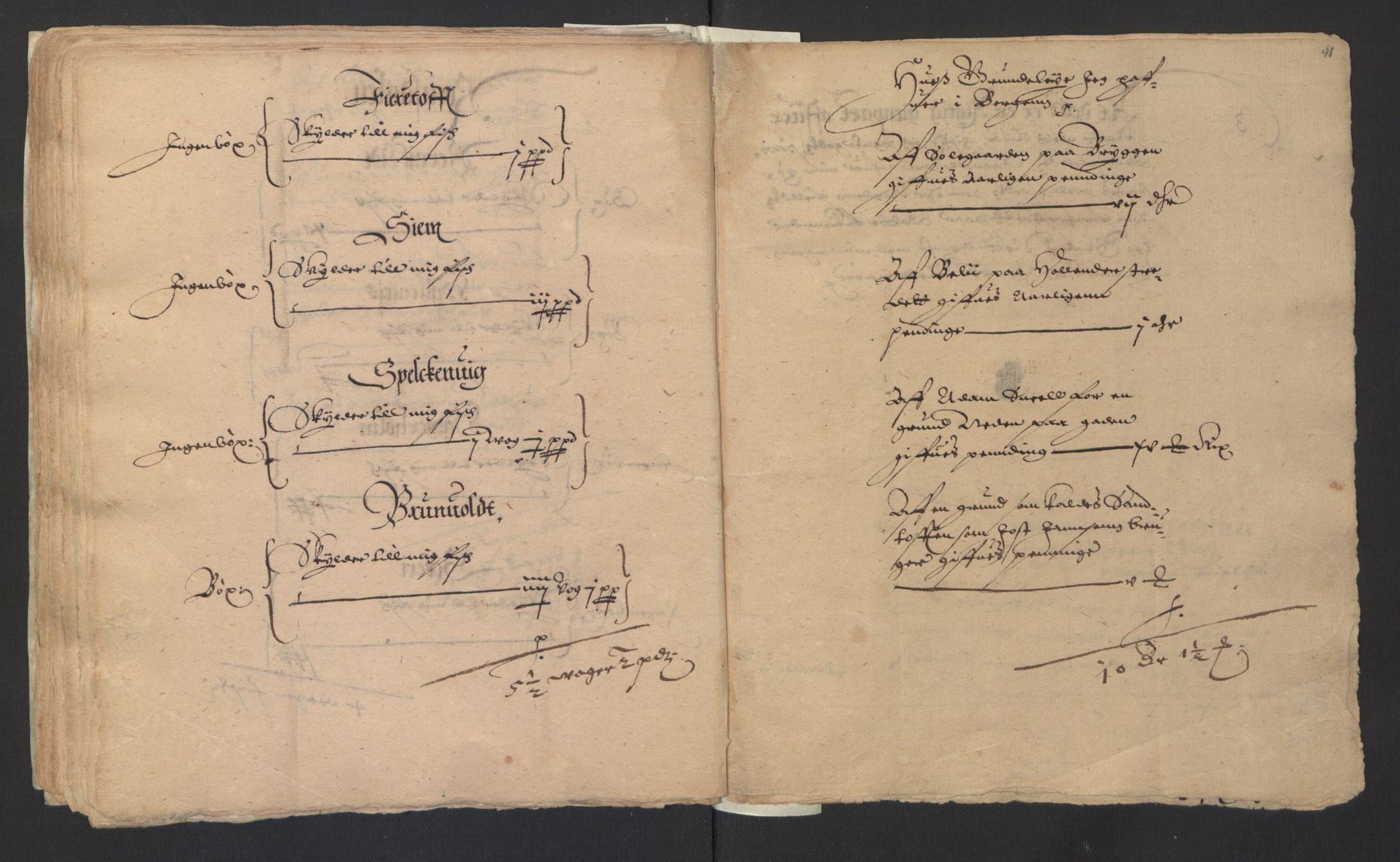 Stattholderembetet 1572-1771, AV/RA-EA-2870/Ek/L0007/0001: Jordebøker til utlikning av rosstjeneste 1624-1626: / Adelsjordebøker, 1624-1625, p. 155