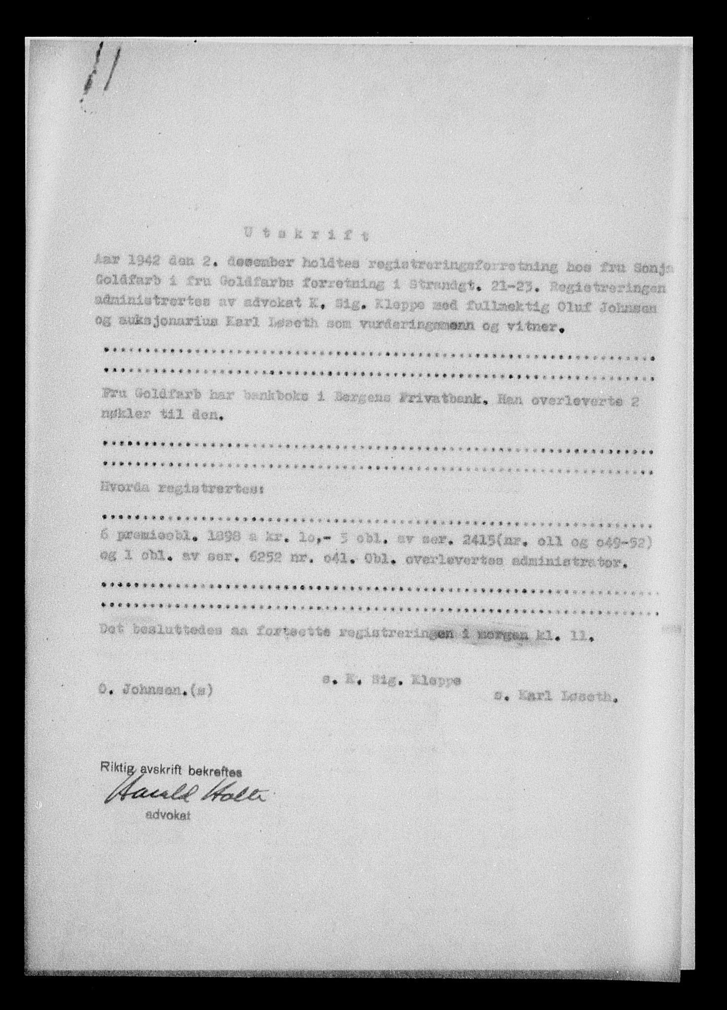 Justisdepartementet, Tilbakeføringskontoret for inndratte formuer, AV/RA-S-1564/H/Hc/Hcd/L0994: --, 1945-1947, p. 596