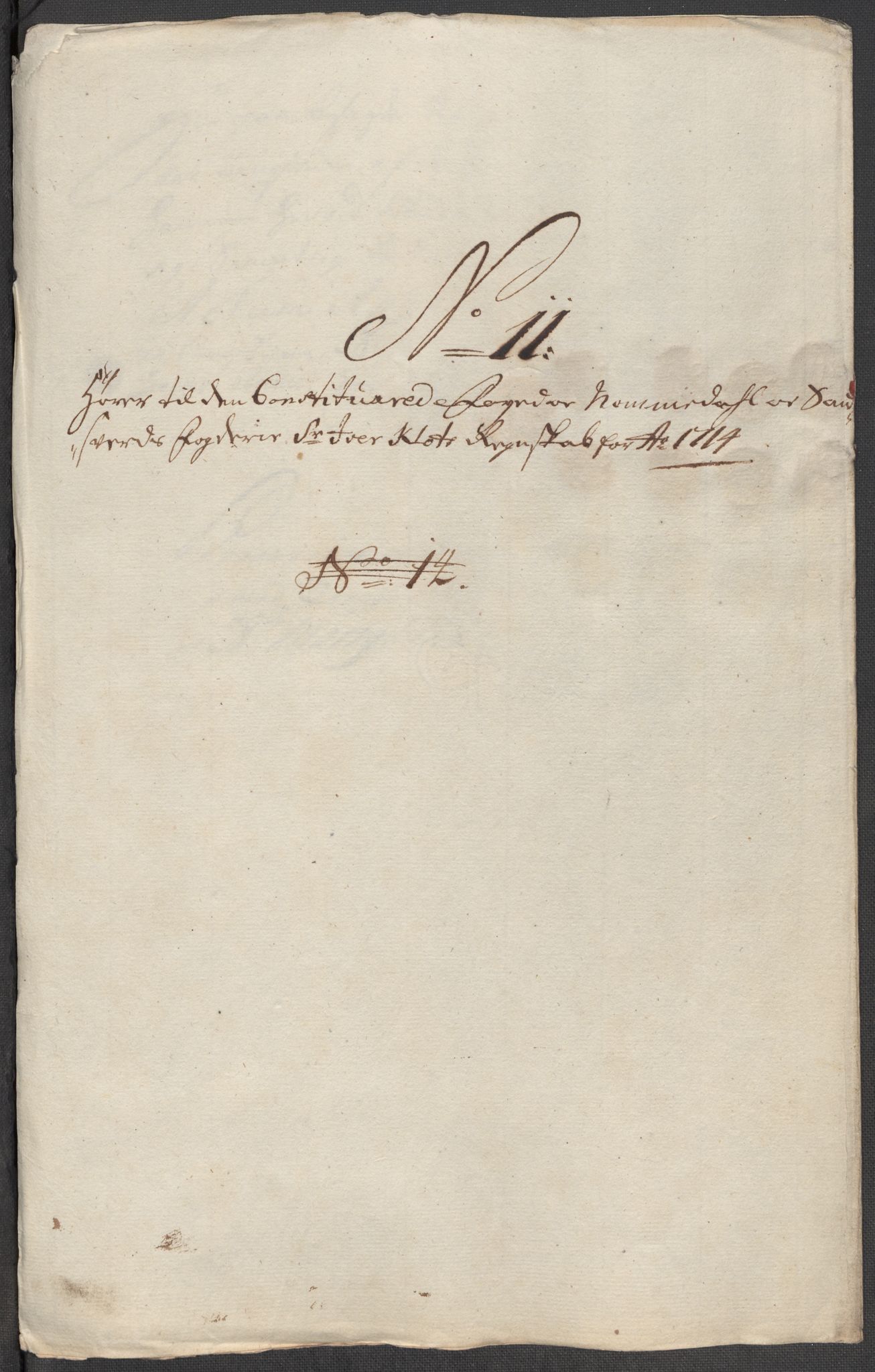 Rentekammeret inntil 1814, Reviderte regnskaper, Fogderegnskap, AV/RA-EA-4092/R24/L1589: Fogderegnskap Numedal og Sandsvær, 1714, p. 327