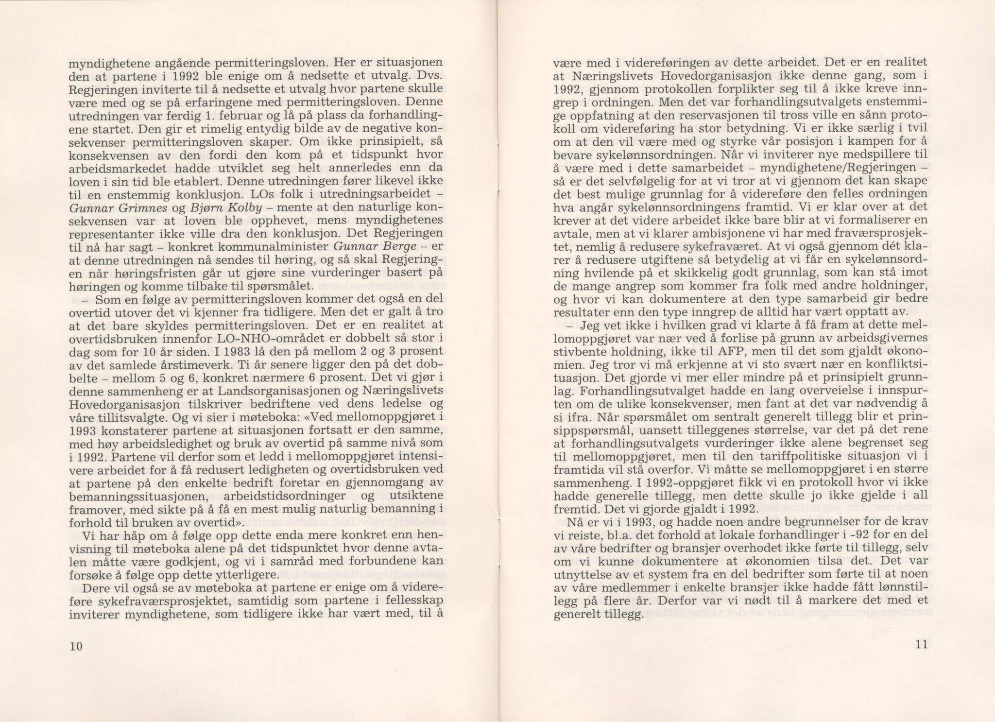 Landsorganisasjonen i Norge, AAB/ARK-1579, 1993-2008, p. 42