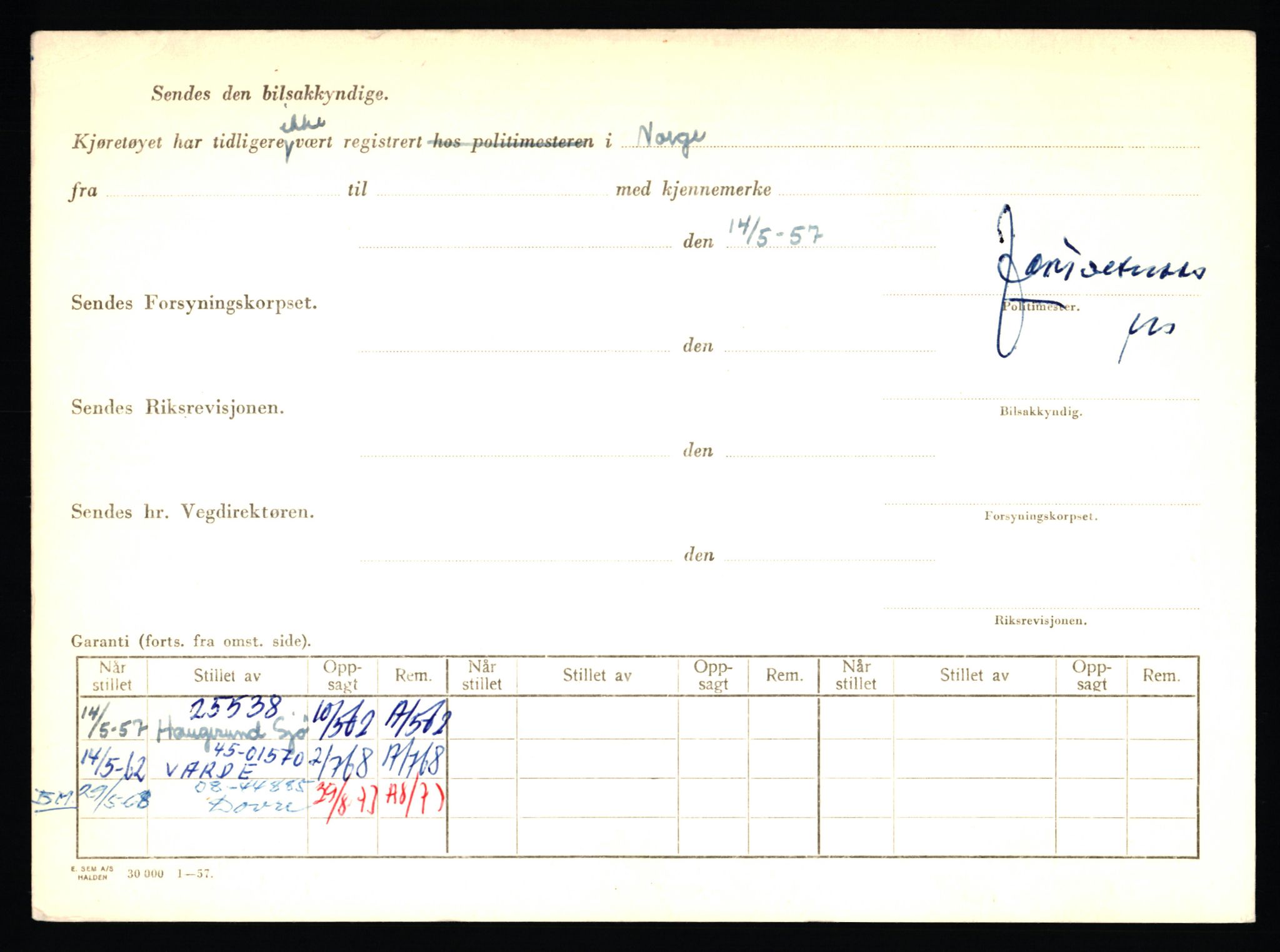 Stavanger trafikkstasjon, AV/SAST-A-101942/0/F/L0006: L-1700 - L-2149, 1930-1971, p. 1392