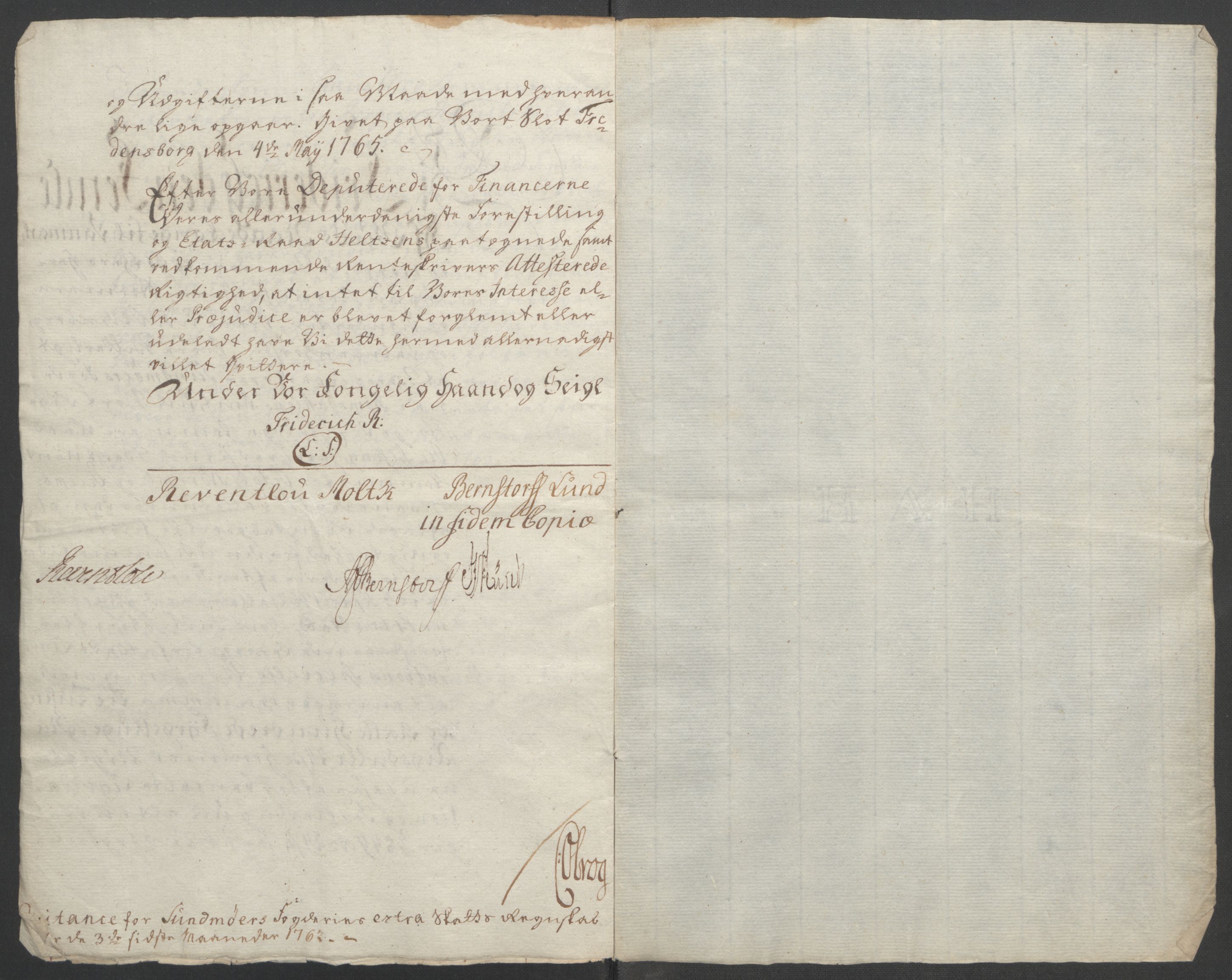 Rentekammeret inntil 1814, Reviderte regnskaper, Fogderegnskap, AV/RA-EA-4092/R54/L3645: Ekstraskatten Sunnmøre, 1762-1772, p. 11