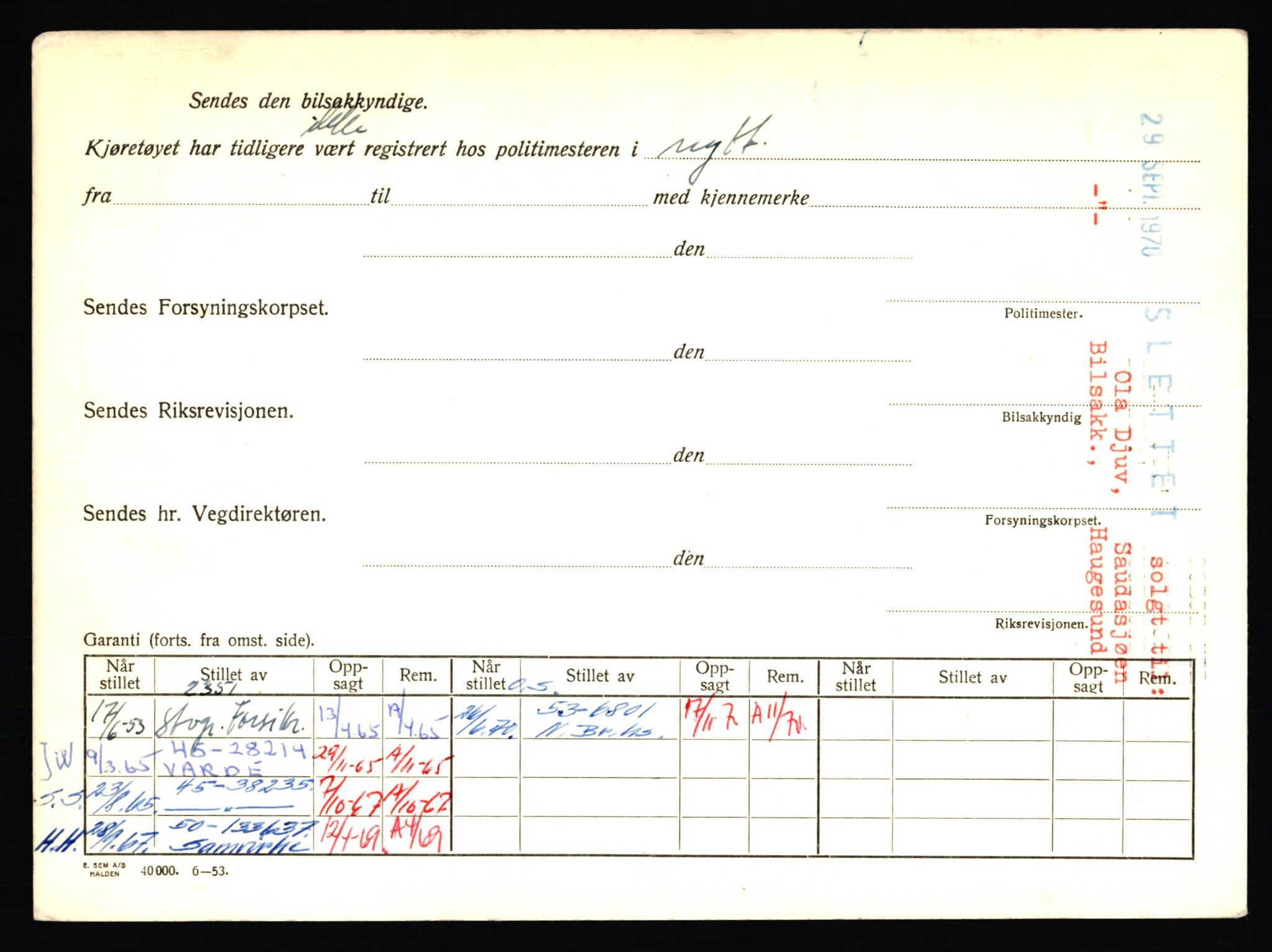 Stavanger trafikkstasjon, AV/SAST-A-101942/0/F/L0026: L-14000 - L-14599, 1930-1971, p. 190