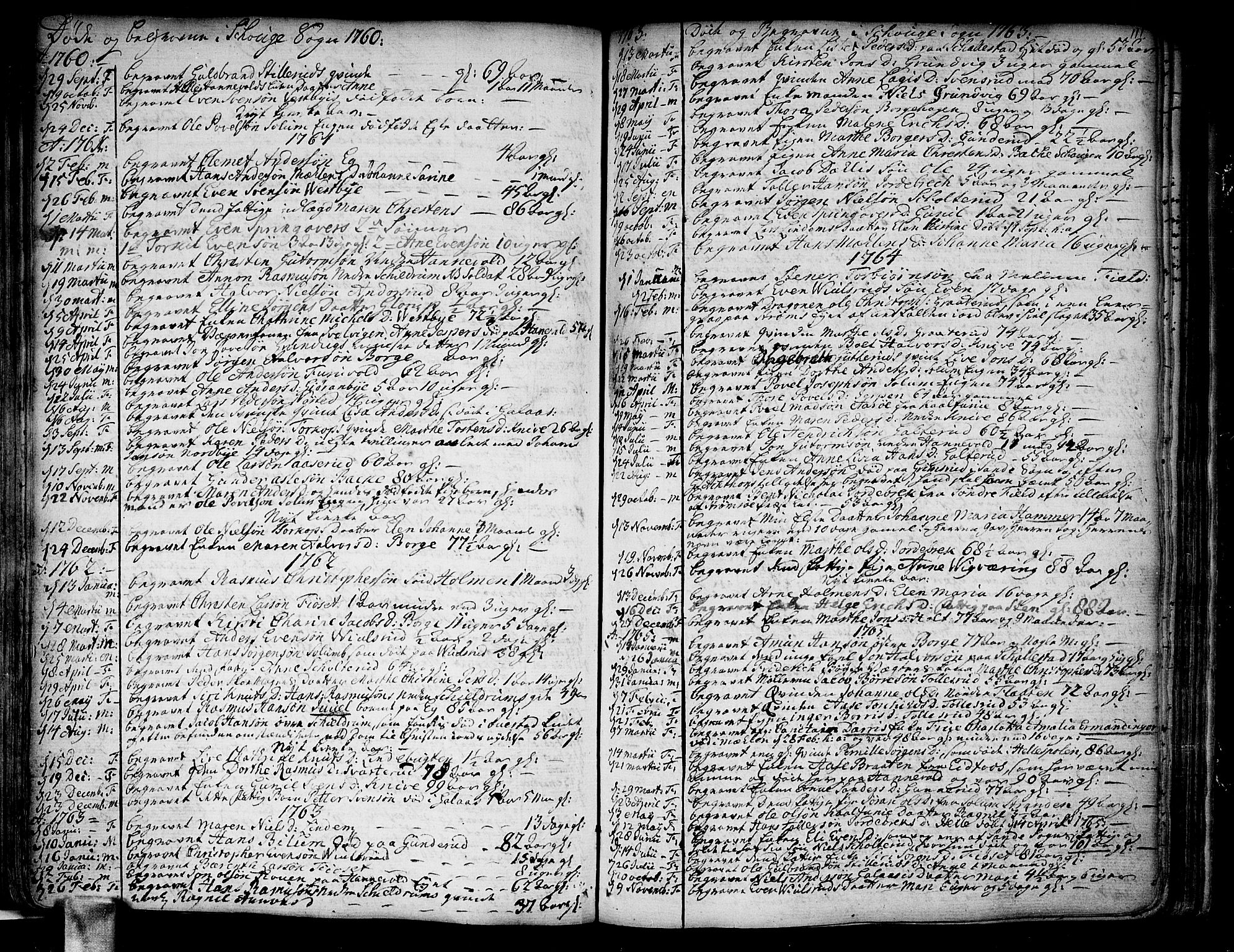 Skoger kirkebøker, SAKO/A-59/F/Fa/L0001: Parish register (official) no. I 1, 1746-1814, p. 111
