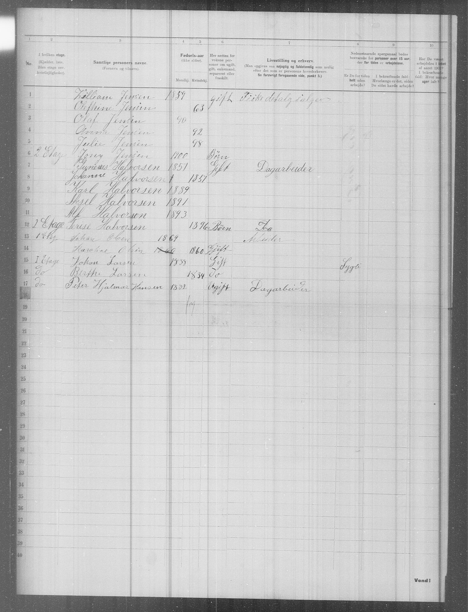 OBA, Municipal Census 1902 for Kristiania, 1902, p. 8297