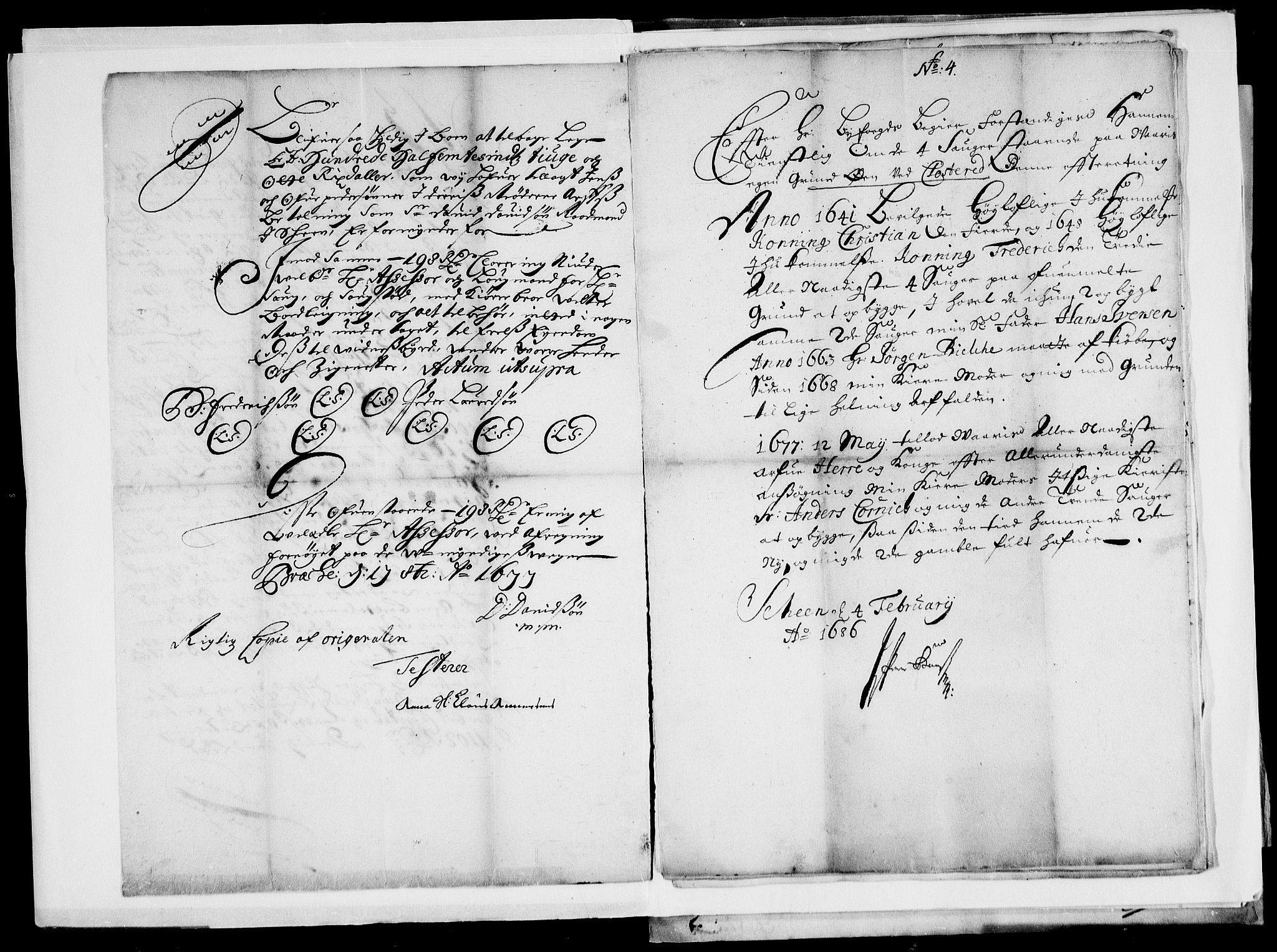 Danske Kanselli, Skapsaker, AV/RA-EA-4061/F/L0069: Skap 14, pakke 341B, 1685-1686, p. 21