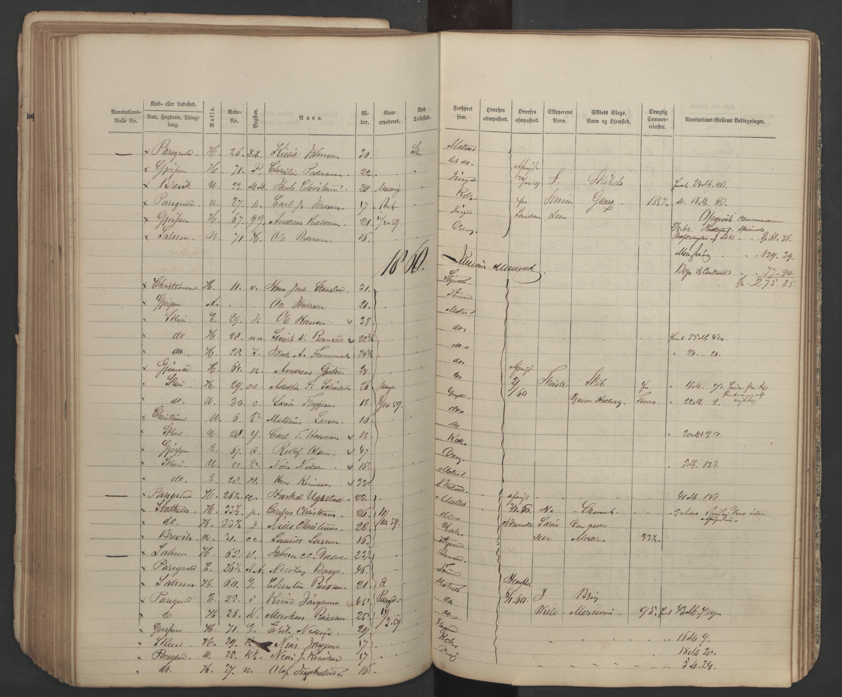 Skien innrulleringskontor, AV/SAKO-A-832/H/Ha/L0001: Mønstringsjournal, 1856-1861, p. 139