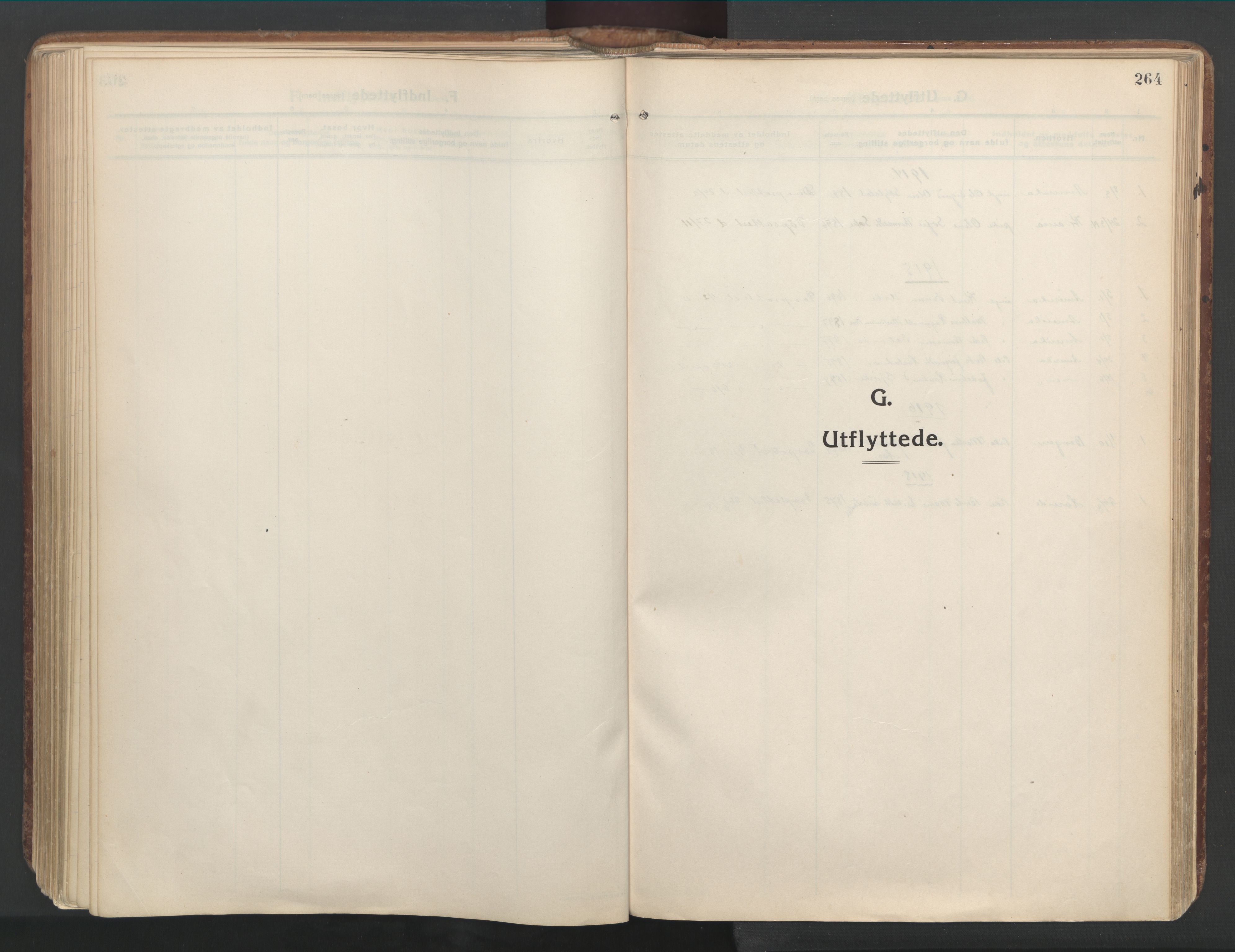 Ministerialprotokoller, klokkerbøker og fødselsregistre - Møre og Romsdal, SAT/A-1454/515/L0212: Parish register (official) no. 515A08, 1911-1935, p. 264