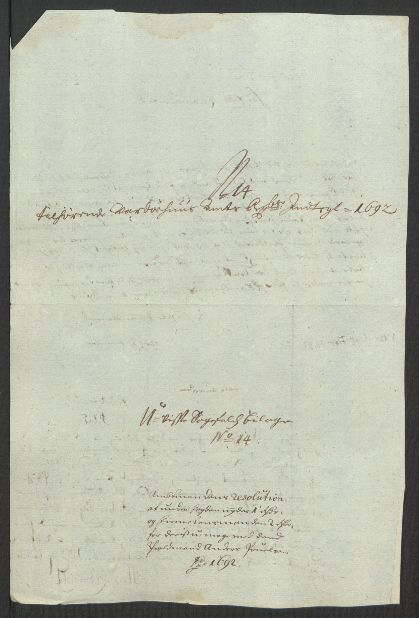 Rentekammeret inntil 1814, Reviderte regnskaper, Fogderegnskap, AV/RA-EA-4092/R69/L4851: Fogderegnskap Finnmark/Vardøhus, 1691-1700, p. 205