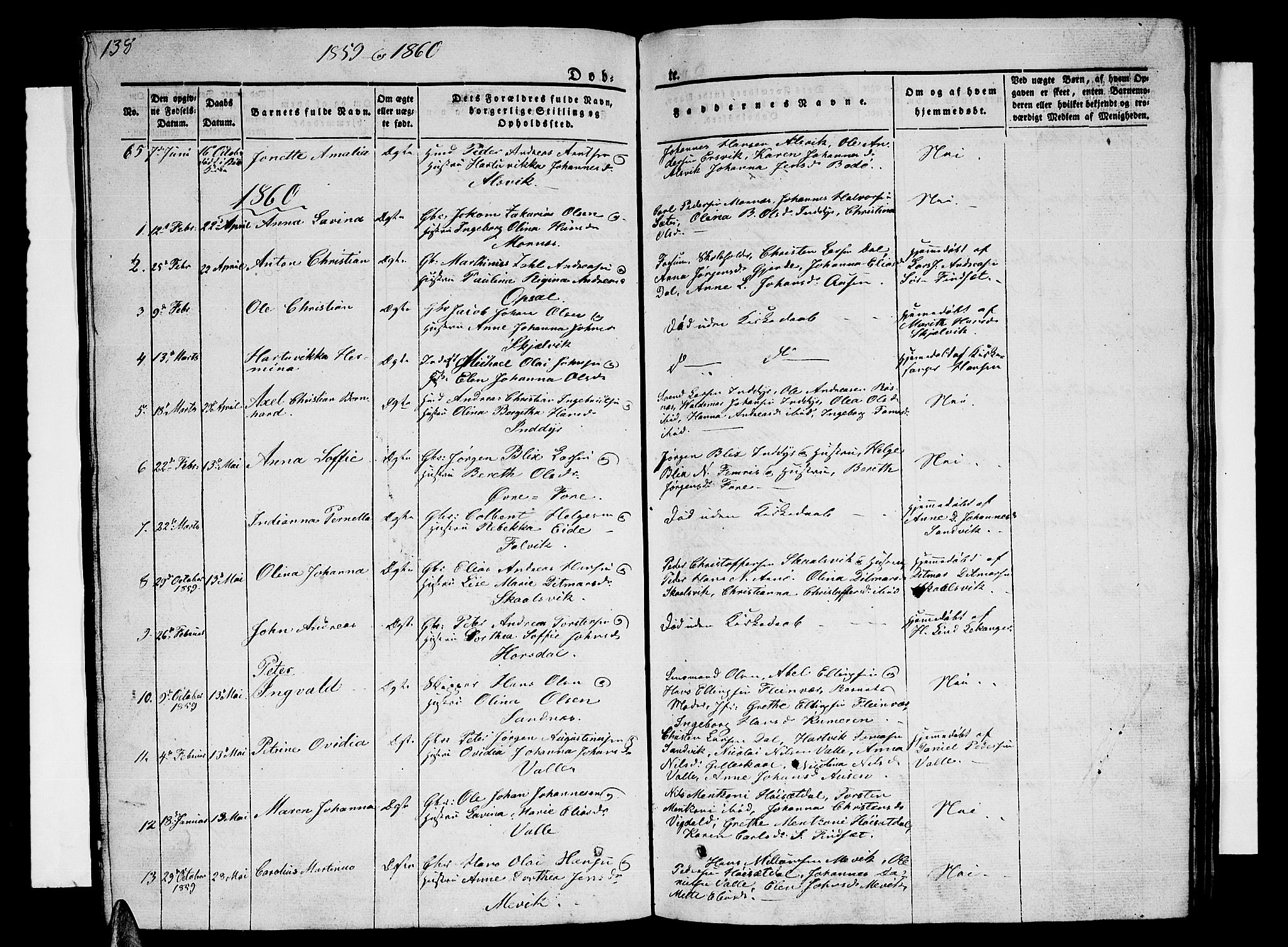 Ministerialprotokoller, klokkerbøker og fødselsregistre - Nordland, SAT/A-1459/805/L0106: Parish register (copy) no. 805C02, 1841-1861, p. 138
