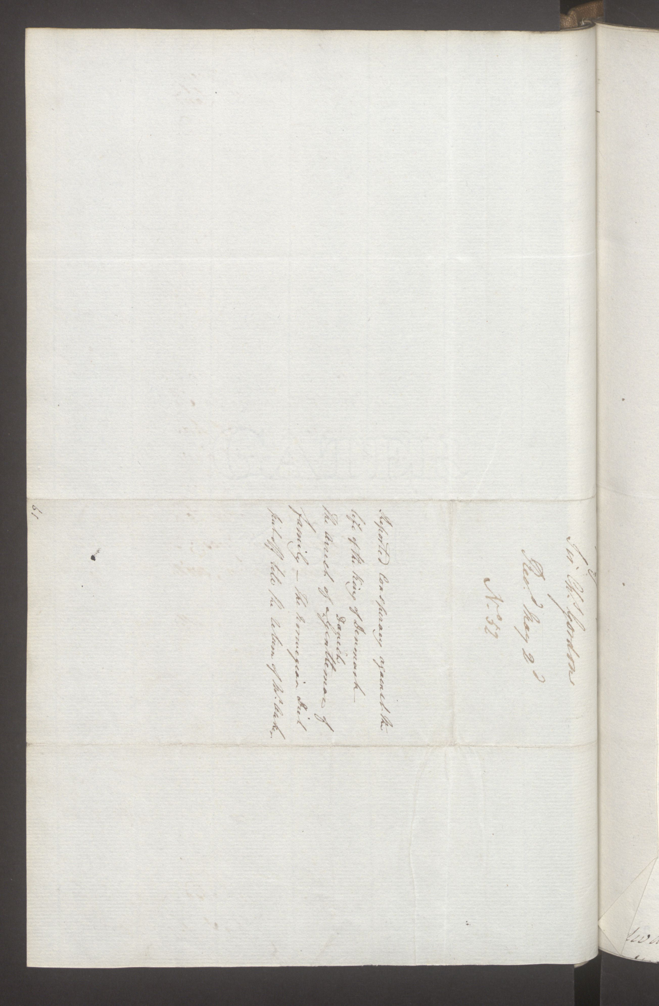 Foreign Office*, UKA/-/FO 38/16: Sir C. Gordon. Reports from Malmö, Jonkoping, and Helsingborg, 1814, p. 37