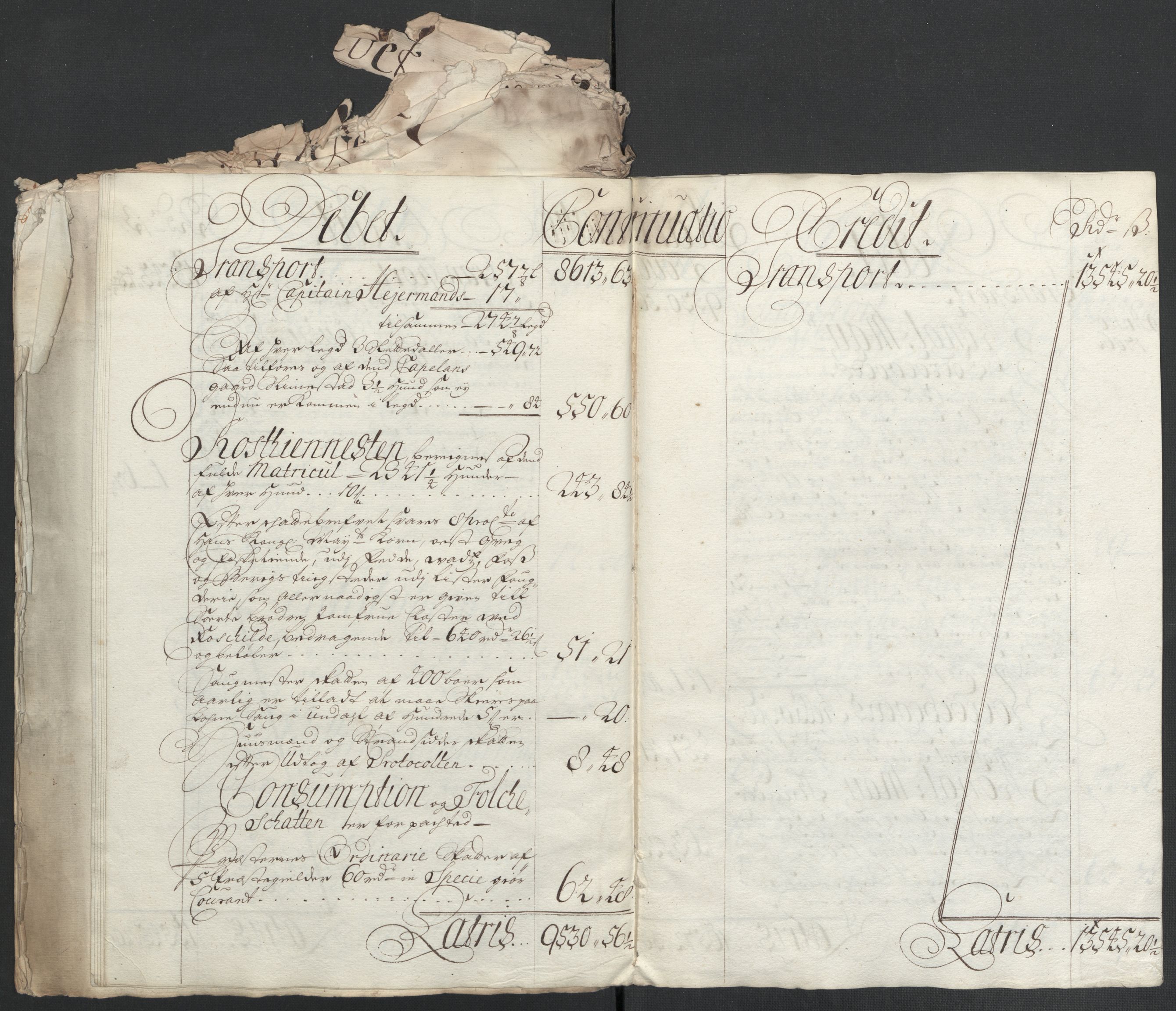 Rentekammeret inntil 1814, Reviderte regnskaper, Fogderegnskap, AV/RA-EA-4092/R43/L2551: Fogderegnskap Lista og Mandal, 1705-1709, p. 252