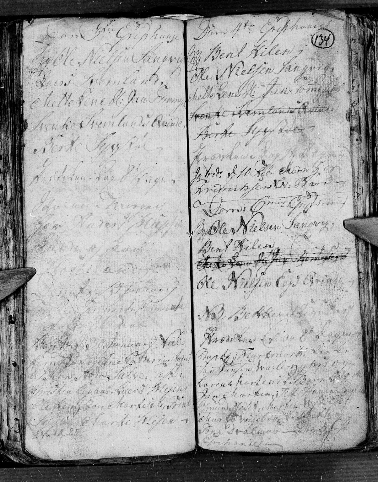 Søgne sokneprestkontor, AV/SAK-1111-0037/F/Fb/Fbb/L0001: Parish register (copy) no. B 1, 1779-1802, p. 134