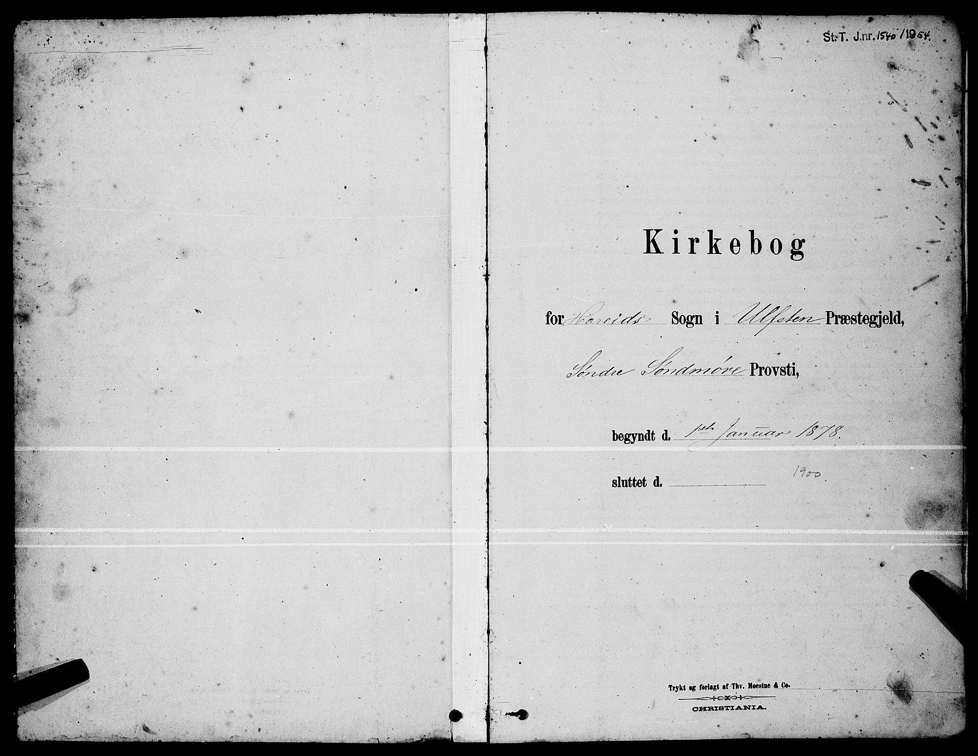 Ministerialprotokoller, klokkerbøker og fødselsregistre - Møre og Romsdal, SAT/A-1454/510/L0125: Parish register (copy) no. 510C02, 1878-1900