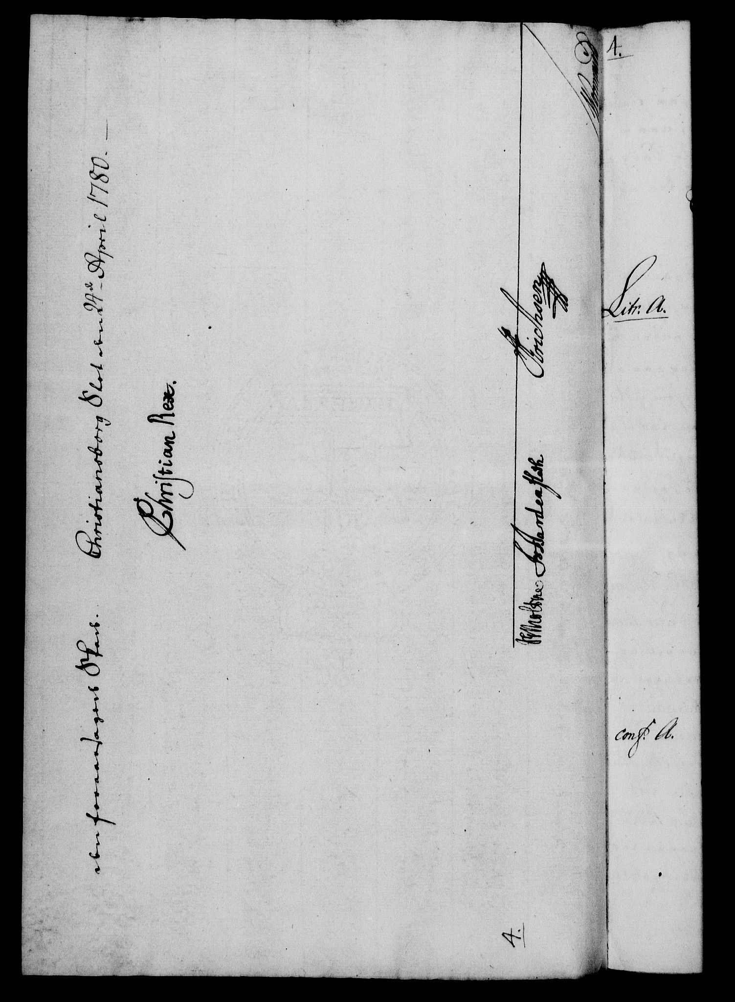 Rentekammeret, Kammerkanselliet, AV/RA-EA-3111/G/Gf/Gfa/L0062: Norsk relasjons- og resolusjonsprotokoll (merket RK 52.62), 1780, p. 176