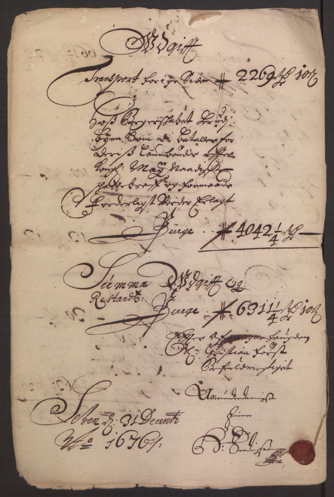 Rentekammeret inntil 1814, Reviderte regnskaper, Fogderegnskap, AV/RA-EA-4092/R35/L2066: Fogderegnskap Øvre og Nedre Telemark, 1676, p. 12