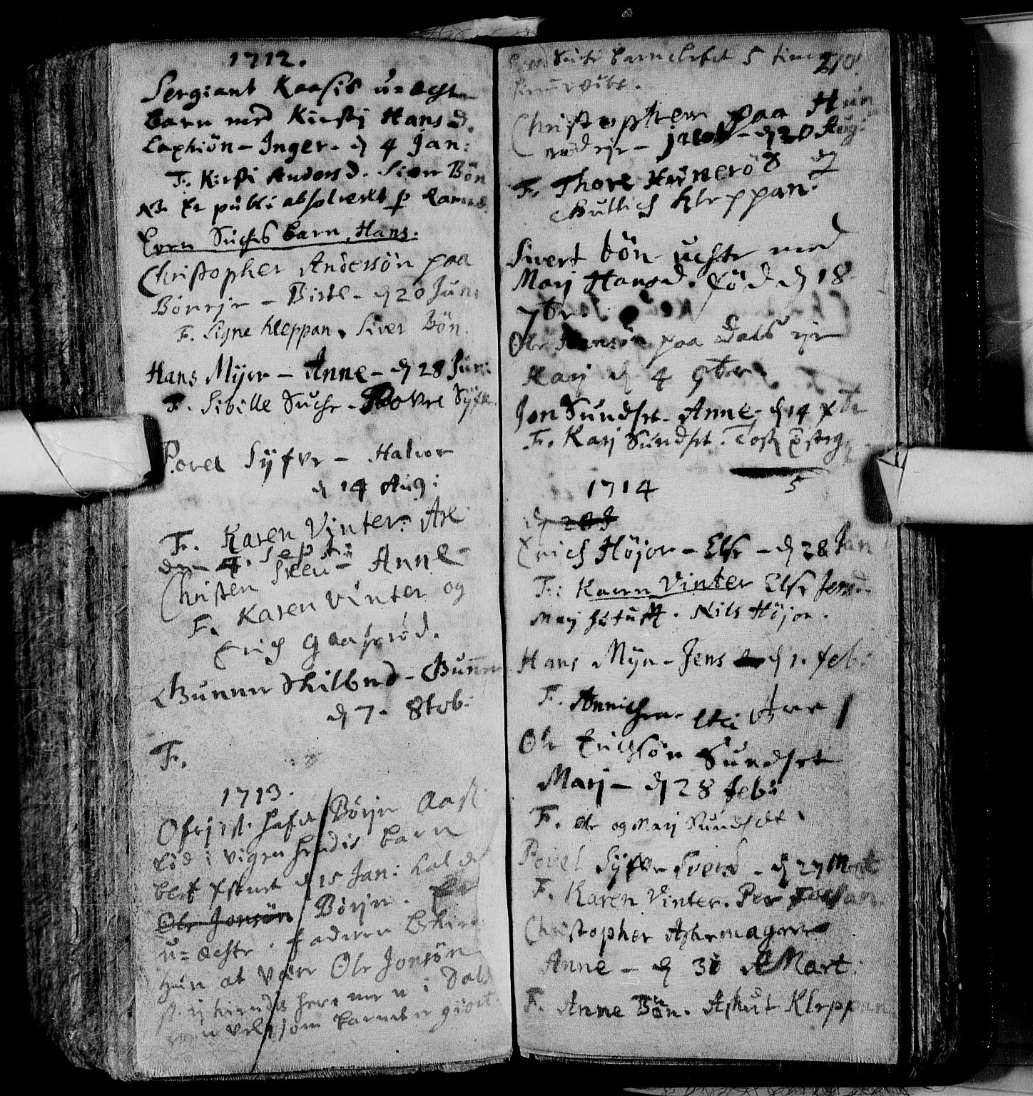 Andebu kirkebøker, SAKO/A-336/F/Fa/L0001: Parish register (official) no. 1 /3, 1623-1738, p. 210