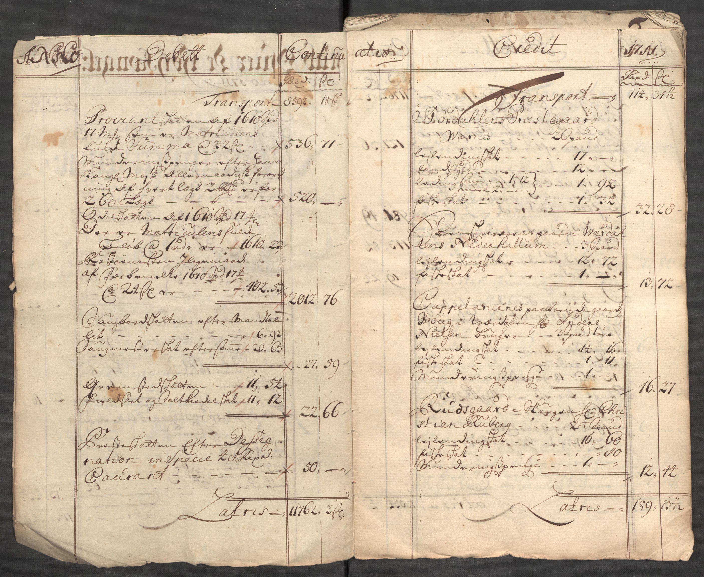 Rentekammeret inntil 1814, Reviderte regnskaper, Fogderegnskap, AV/RA-EA-4092/R62/L4201: Fogderegnskap Stjørdal og Verdal, 1711, p. 6