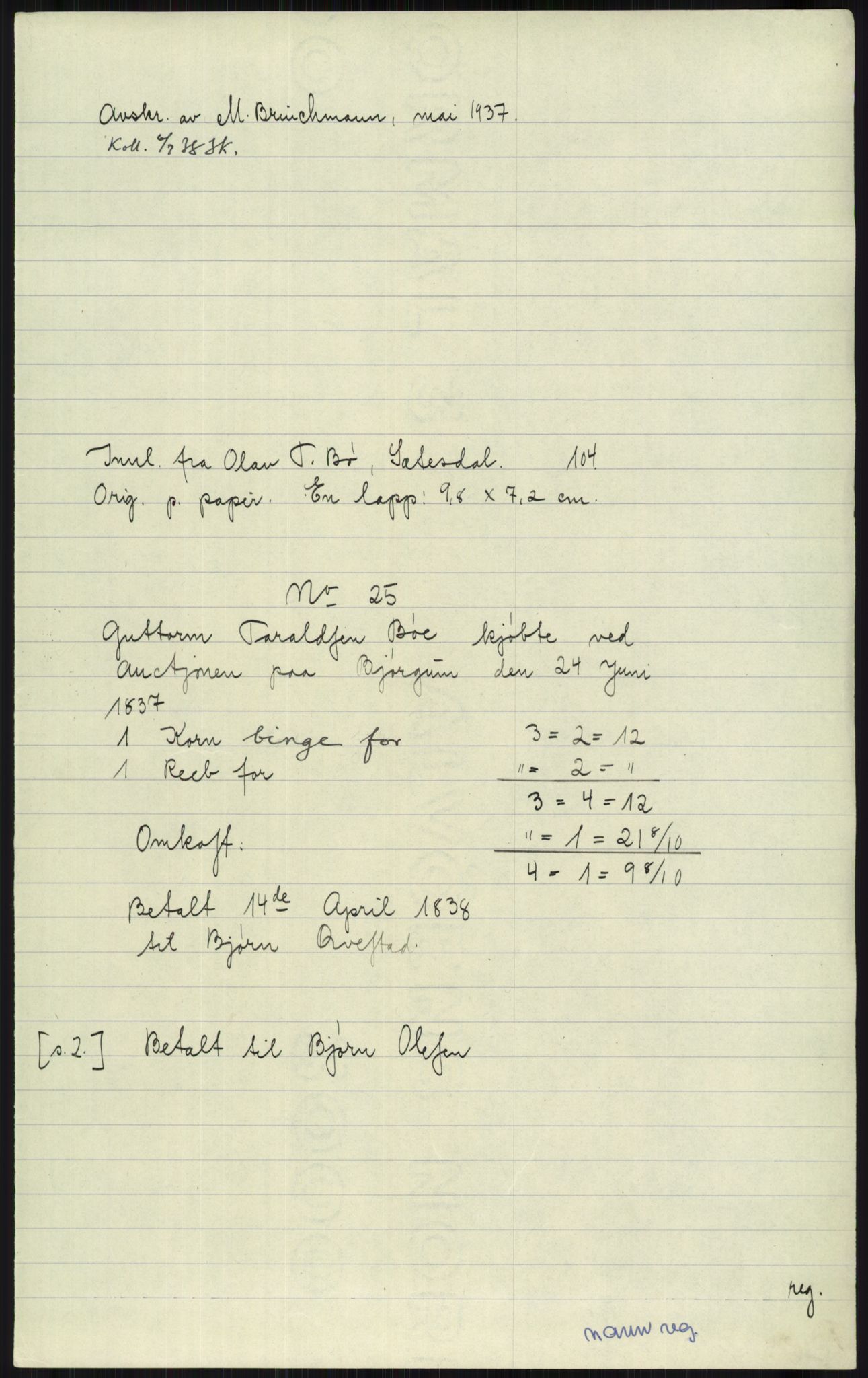 Samlinger til kildeutgivelse, Diplomavskriftsamlingen, AV/RA-EA-4053/H/Ha, p. 1147