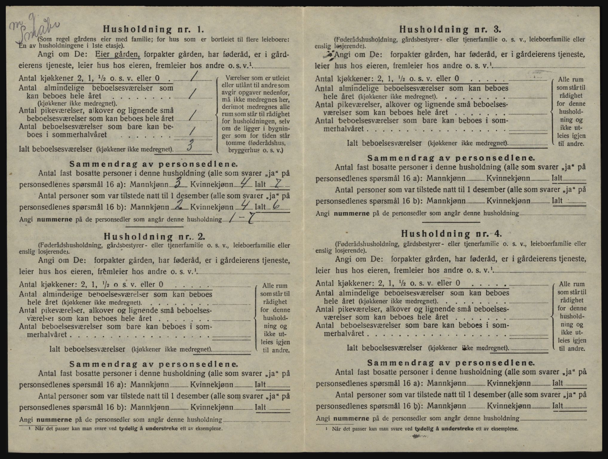 SATØ, 1920 census for Dyrøy, 1920, p. 632