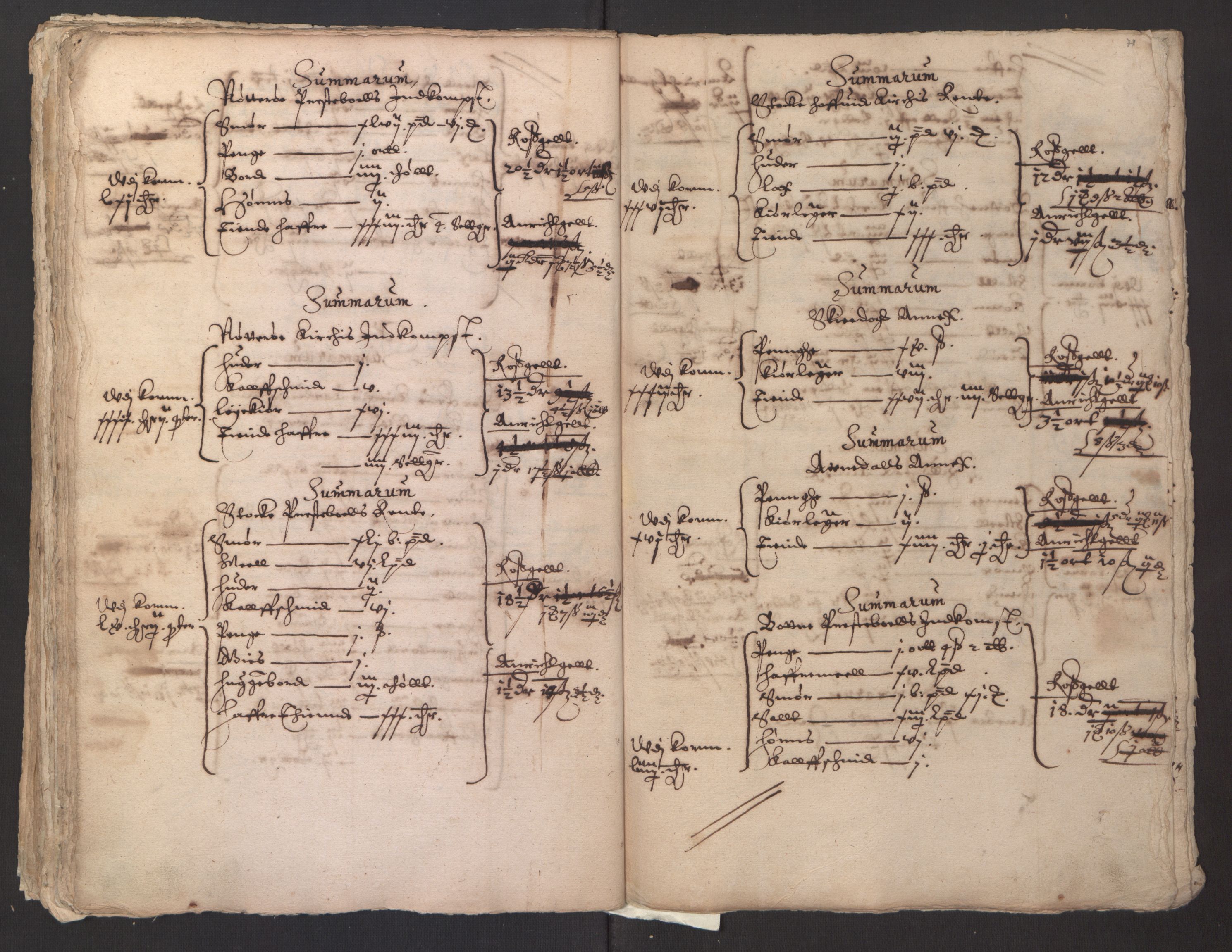 Stattholderembetet 1572-1771, AV/RA-EA-2870/Ek/L0014/0001: Jordebøker til utlikning av rosstjeneste 1624-1626: / Kirke- og prestebolsinntekter i Oslo og Hamar bispedømme, 1625-1626, p. 73