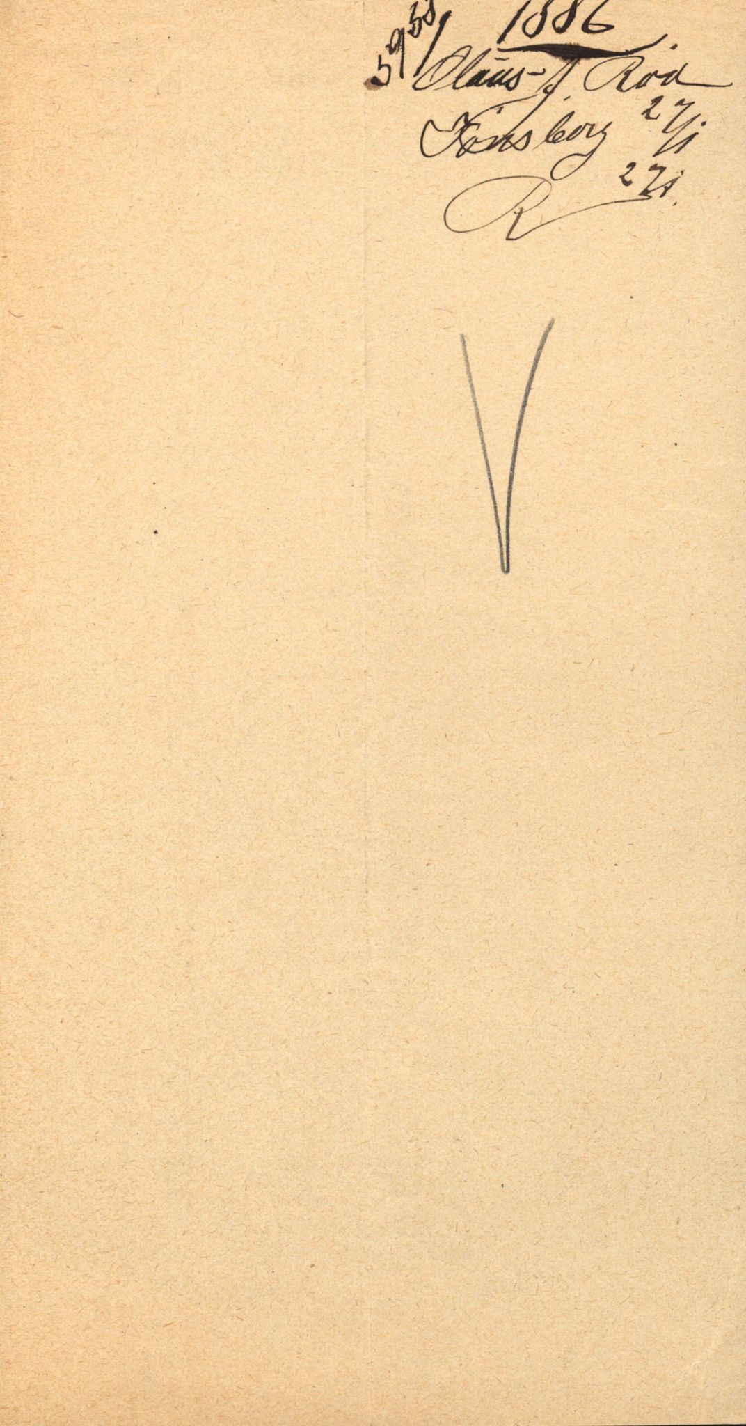 Pa 63 - Østlandske skibsassuranceforening, VEMU/A-1079/G/Ga/L0018/0009: Havaridokumenter / Tellus, Activ, Ellida, Laurel, Møringen, Mjølner, 1885, p. 3
