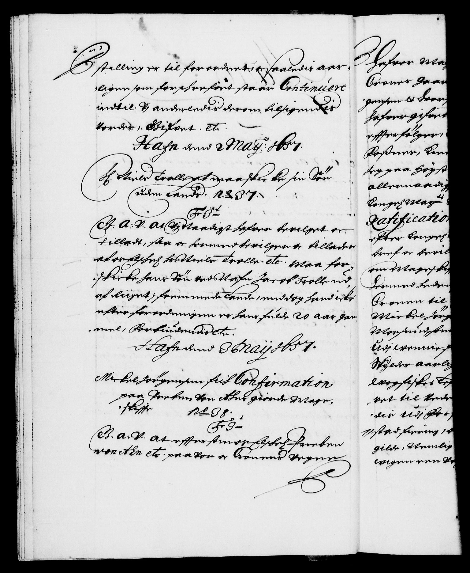 Danske Kanselli 1572-1799, AV/RA-EA-3023/F/Fc/Fca/Fcaa/L0009: Norske registre (mikrofilm), 1657-1660, p. 25b