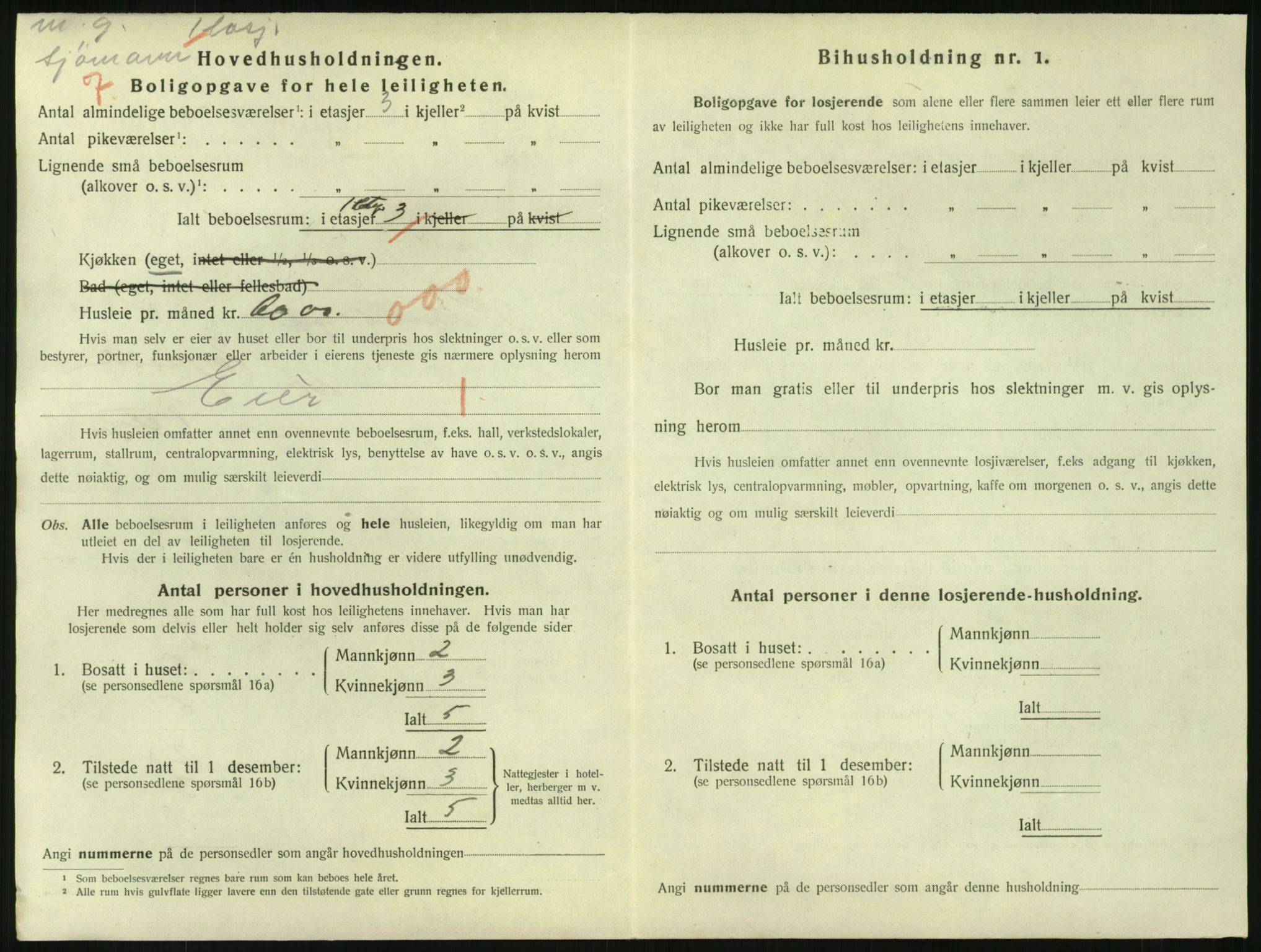 SAKO, 1920 census for Sandefjord, 1920, p. 3407