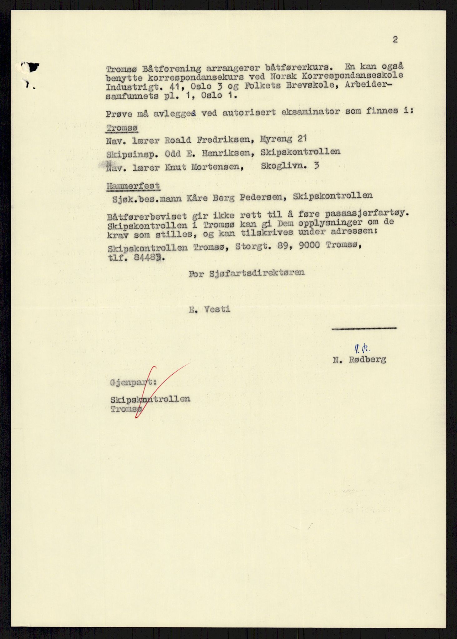 Sjøfartsdirektoratet med forløpere, generelt arkiv, AV/RA-S-1407/D/Du/Duc/L0641/0004: Skipskontrollen - Forskrifter    / Utleiebåter (2 mapper), 1977-1989, p. 171