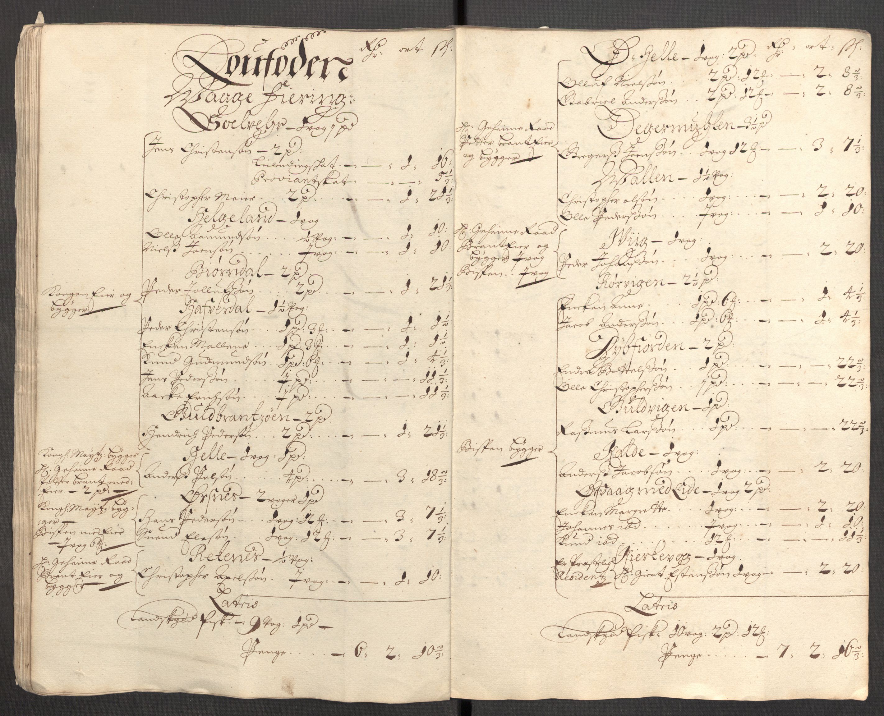 Rentekammeret inntil 1814, Reviderte regnskaper, Fogderegnskap, AV/RA-EA-4092/R67/L4678: Fogderegnskap Vesterålen, Andenes og Lofoten, 1696-1708, p. 214