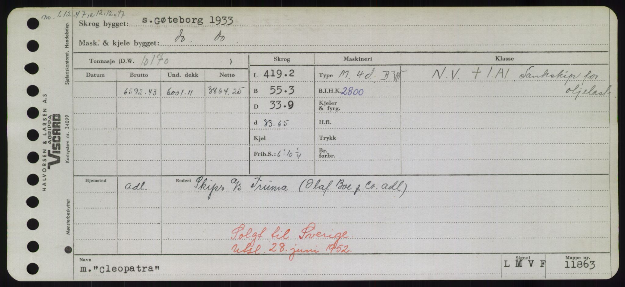 Sjøfartsdirektoratet med forløpere, Skipsmålingen, AV/RA-S-1627/H/Hd/L0008: Fartøy, C-D, p. 65