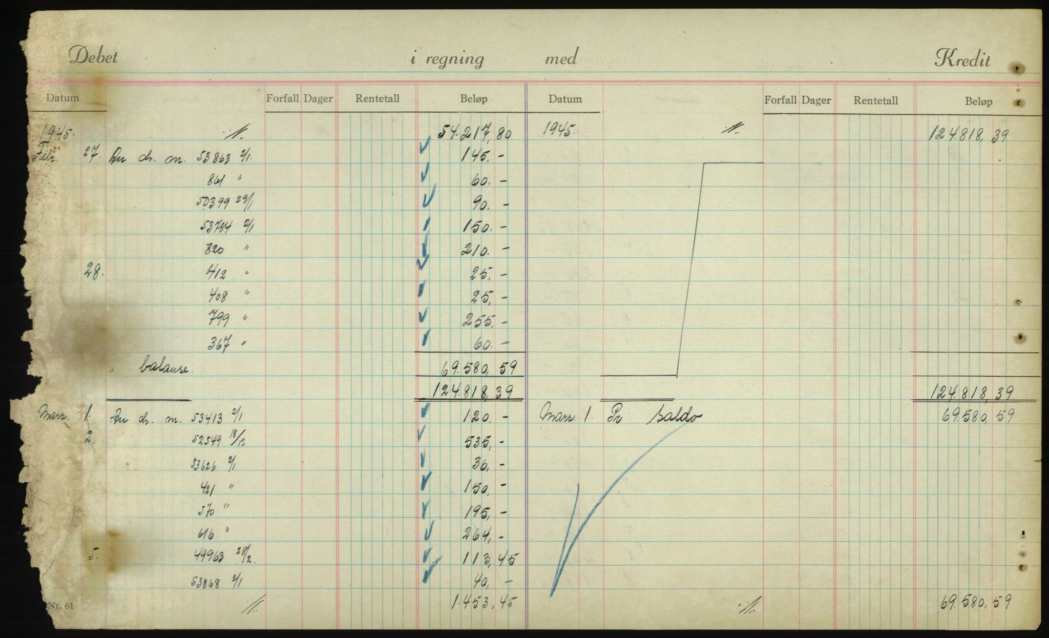 Forsvarsdepartementet, 10. kontor / Oppgjørskontoret, AV/RA-RAFA-1225/D/Db/L0180: Lista oppgjørskontor, 1942-1952, p. 1906