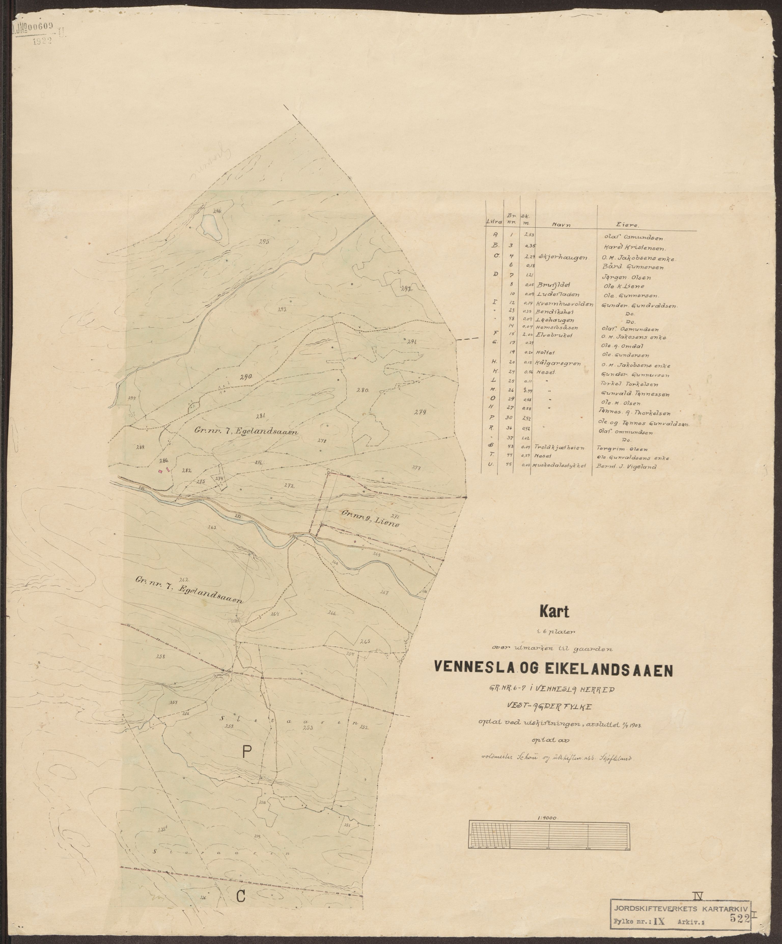 Jordskifteverkets kartarkiv, RA/S-3929/T, 1859-1988, p. 585