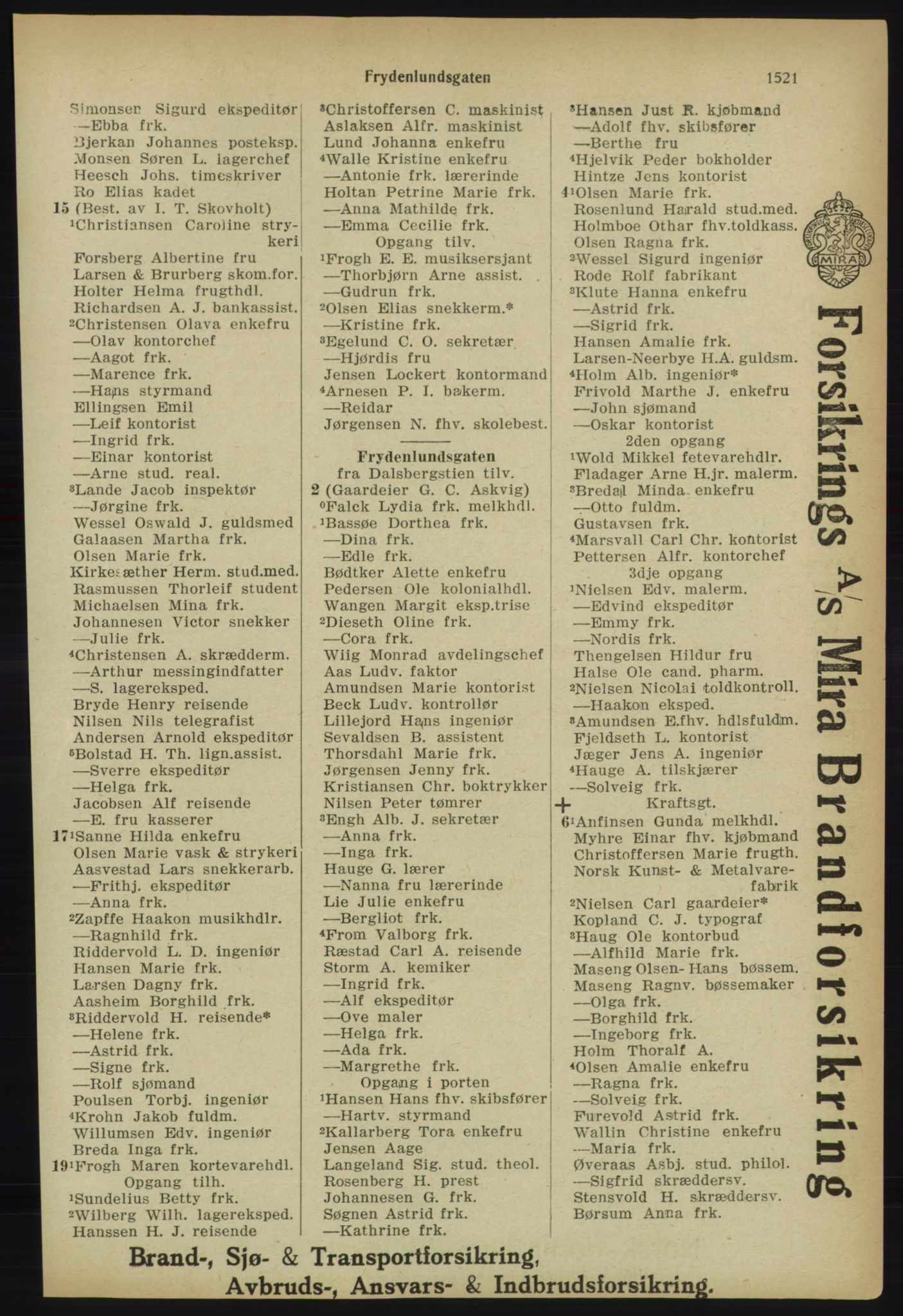 Kristiania/Oslo adressebok, PUBL/-, 1918, p. 1674