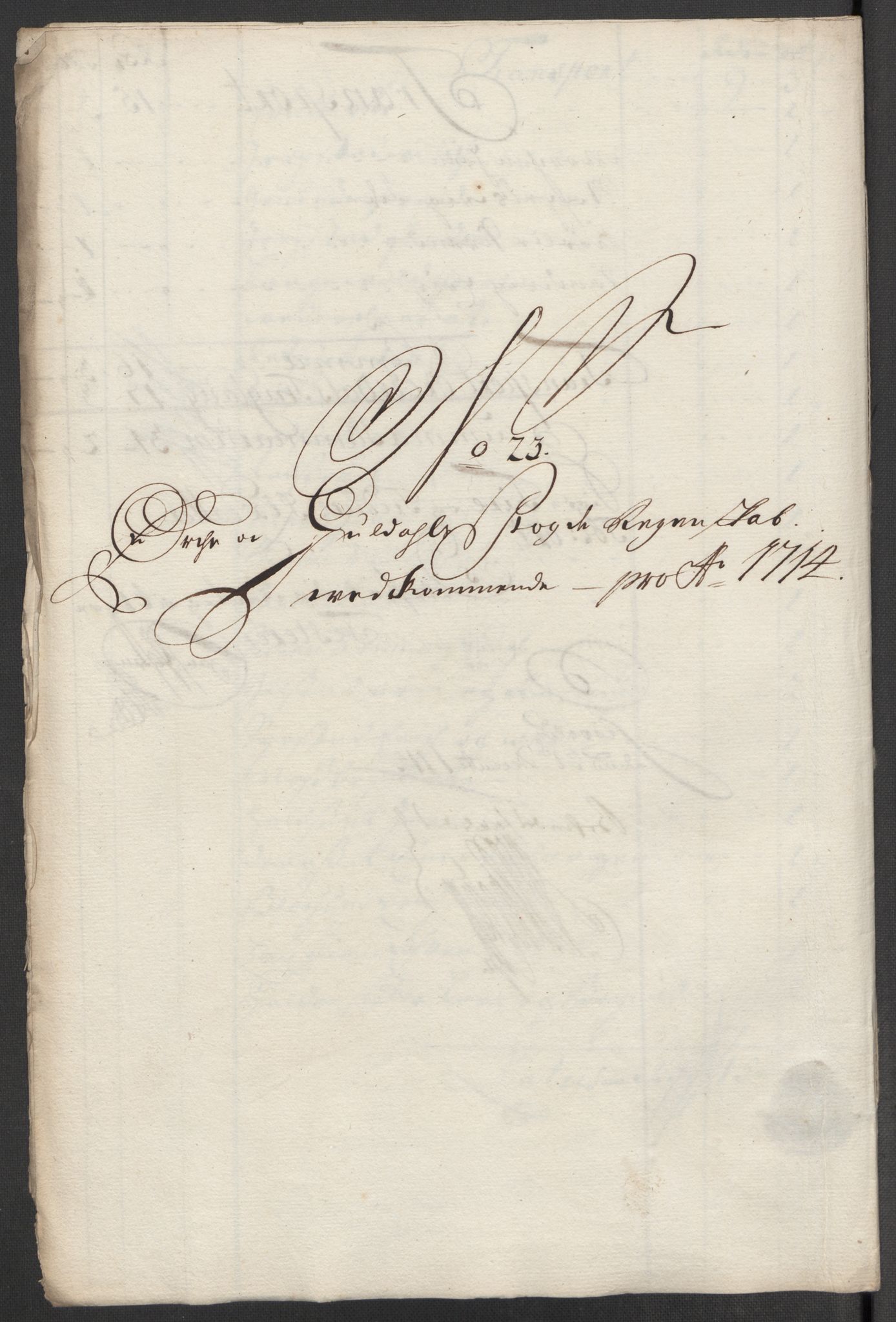 Rentekammeret inntil 1814, Reviderte regnskaper, Fogderegnskap, RA/EA-4092/R60/L3965: Fogderegnskap Orkdal og Gauldal, 1714, p. 203