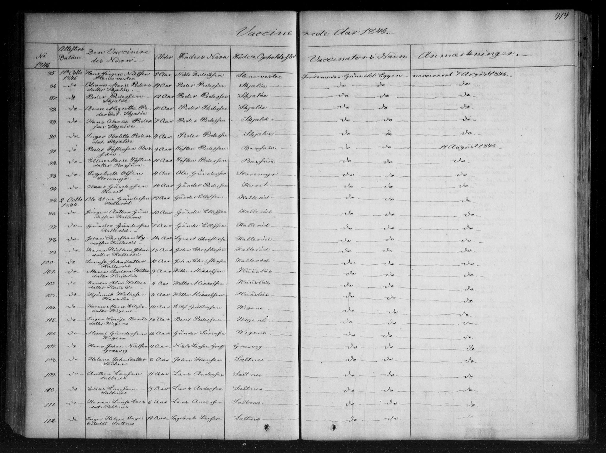 Onsøy prestekontor Kirkebøker, AV/SAO-A-10914/F/Fa/L0003: Parish register (official) no. I 3, 1841-1860, p. 414